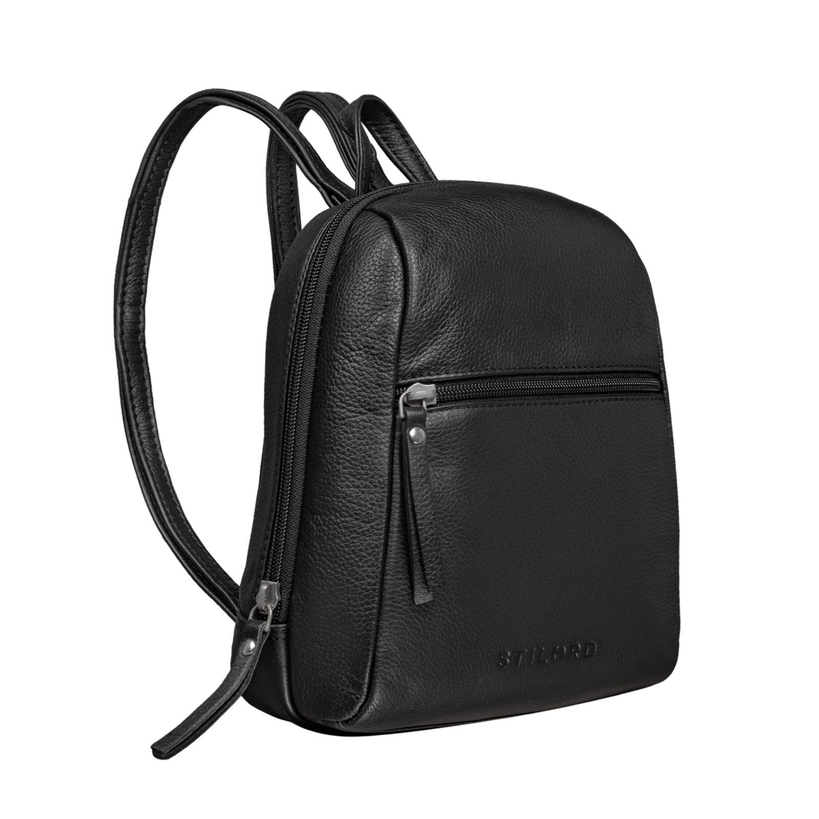 STILORD Cityrucksack "Lia" Mini Rucksack Damen Leder günstig online kaufen