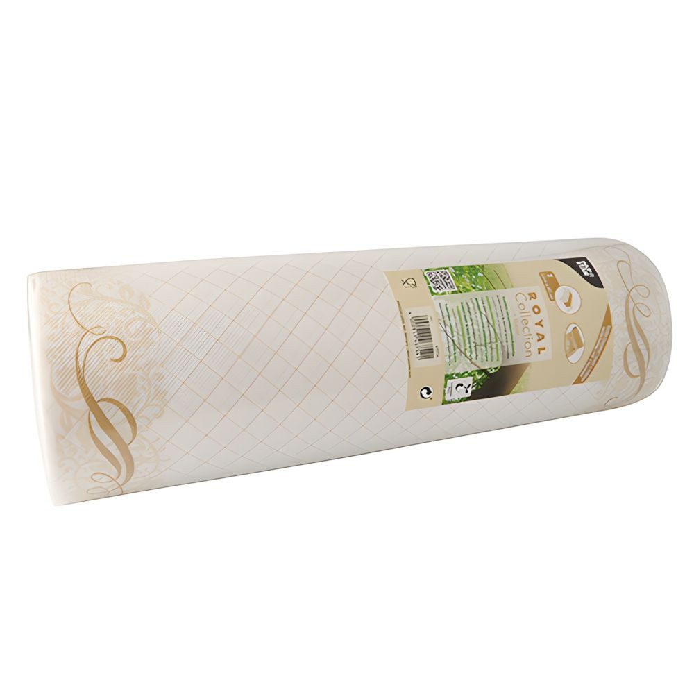 PAPSTAR Tischläufer 4x stoffähnlich PV-Tissue Mix ROYAL Collection 24 m x 40cm gold Megan