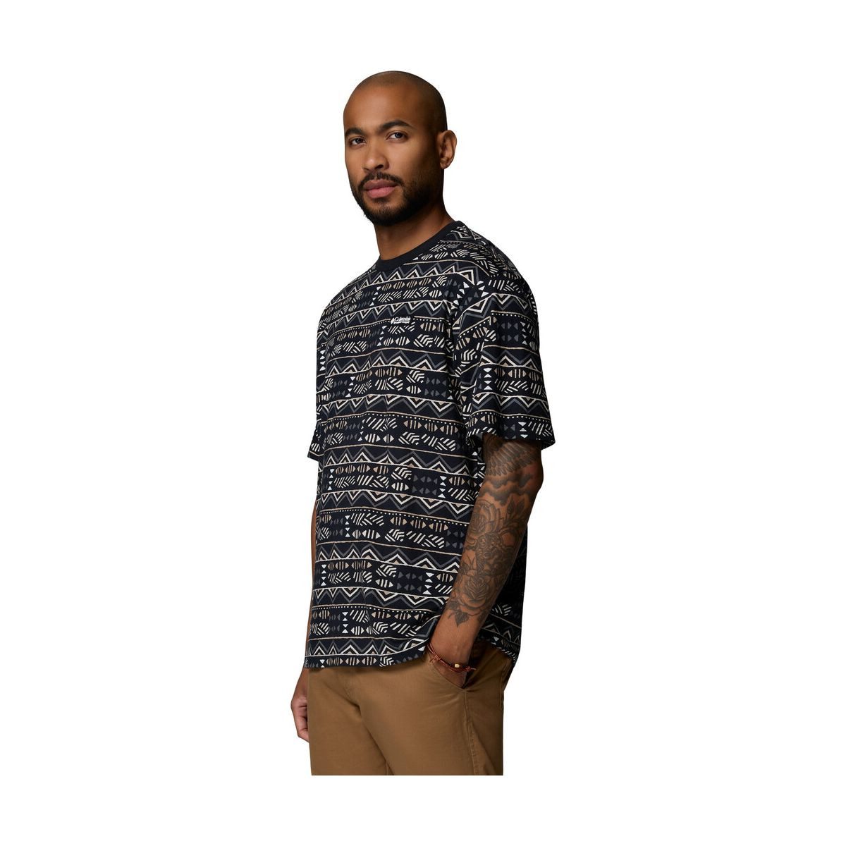 Columbia Kurzarmshirt CSC Heavyweight Printed Tee Lässiges, stylisches T-Shirt mit UV-Schutz für Komfort und Sicherheit