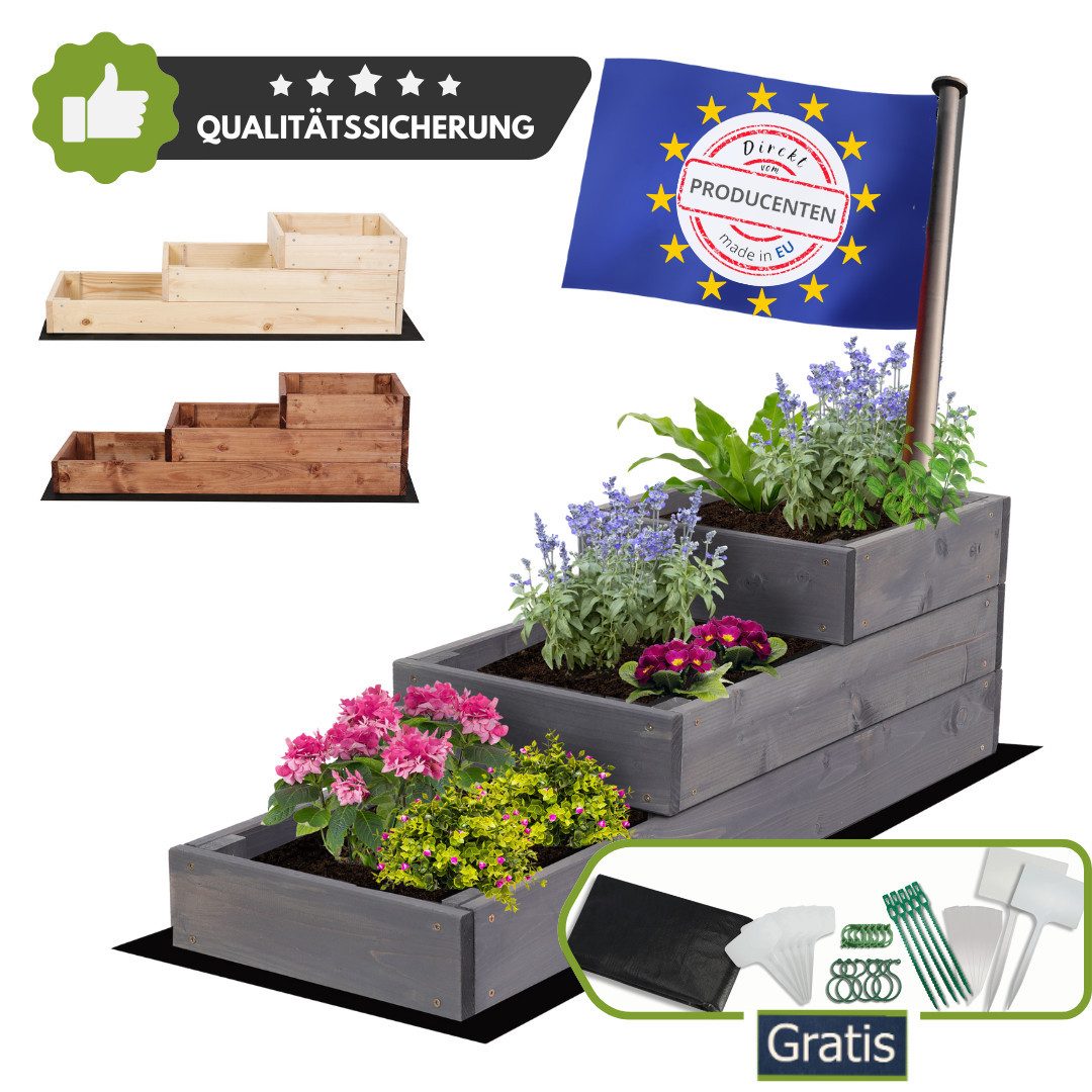 Modo24 Hochbeet ZP07 Kräuterbeet, Gartenbeet, Pflanzkasten, günstig online kaufen