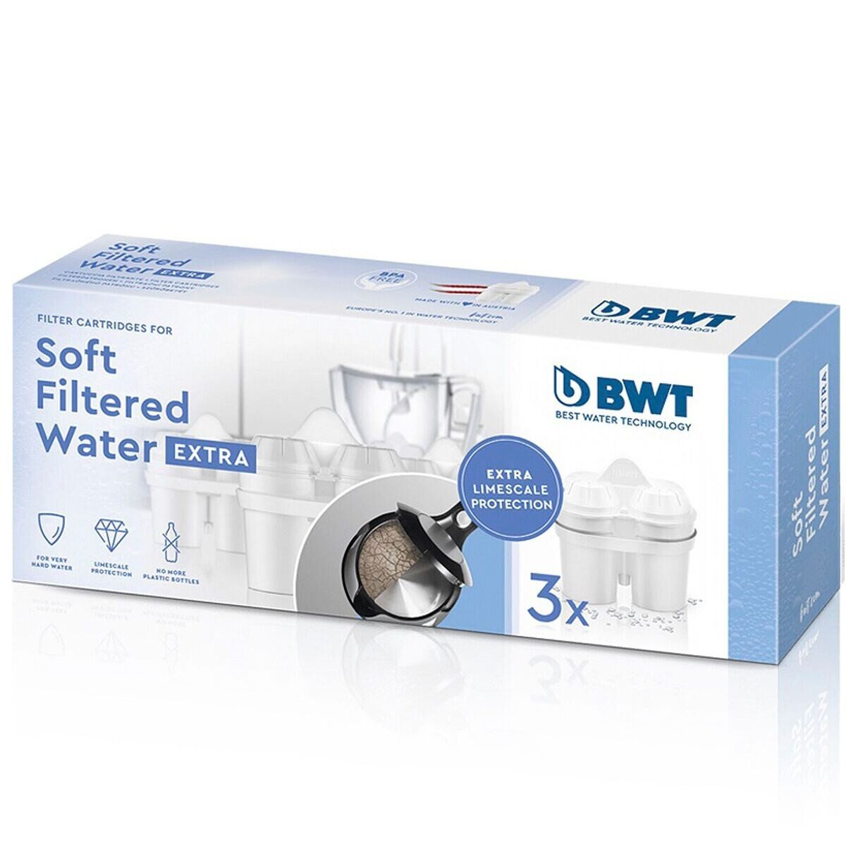 BWT Wasserfilter Soft Filtered Water Extra, Zubehör für BWT Wasserfilter-Systeme, für BWT Wasserfilter-Systeme
