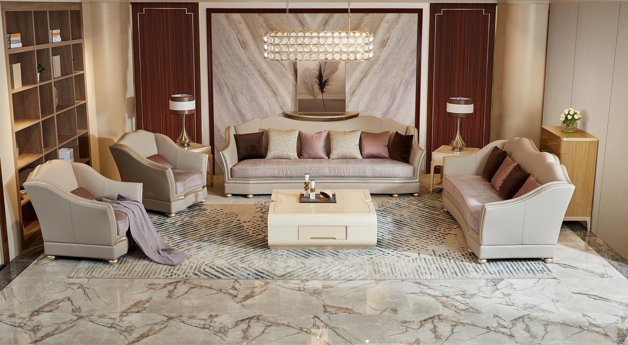 Wohnzimmer Made JVmoebel Luxus Möbel in Sofagarnitur, Design Sitzpolster Europe Sofa