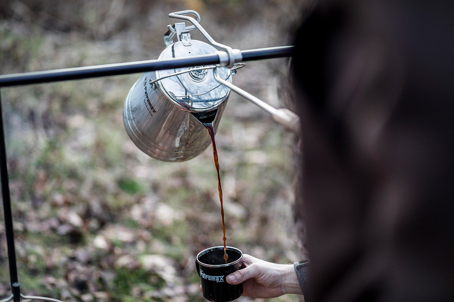 Petromax Perkolator / Petromax Edelstahl Perkolator le28 für le14 Ausgießhilfe