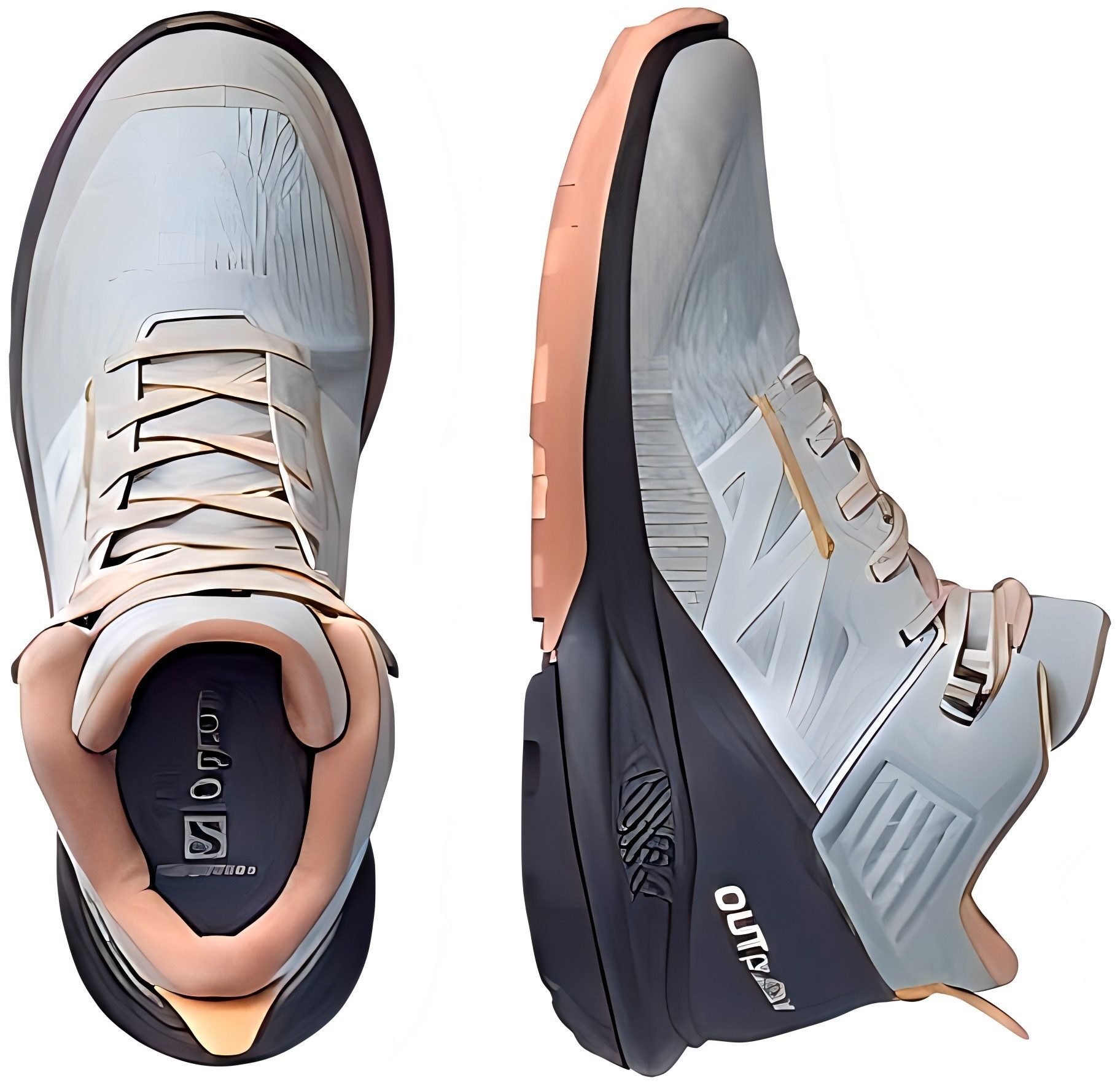 Salomon Outpulse Mid GTX Artikel für Damen Outdoorschuh