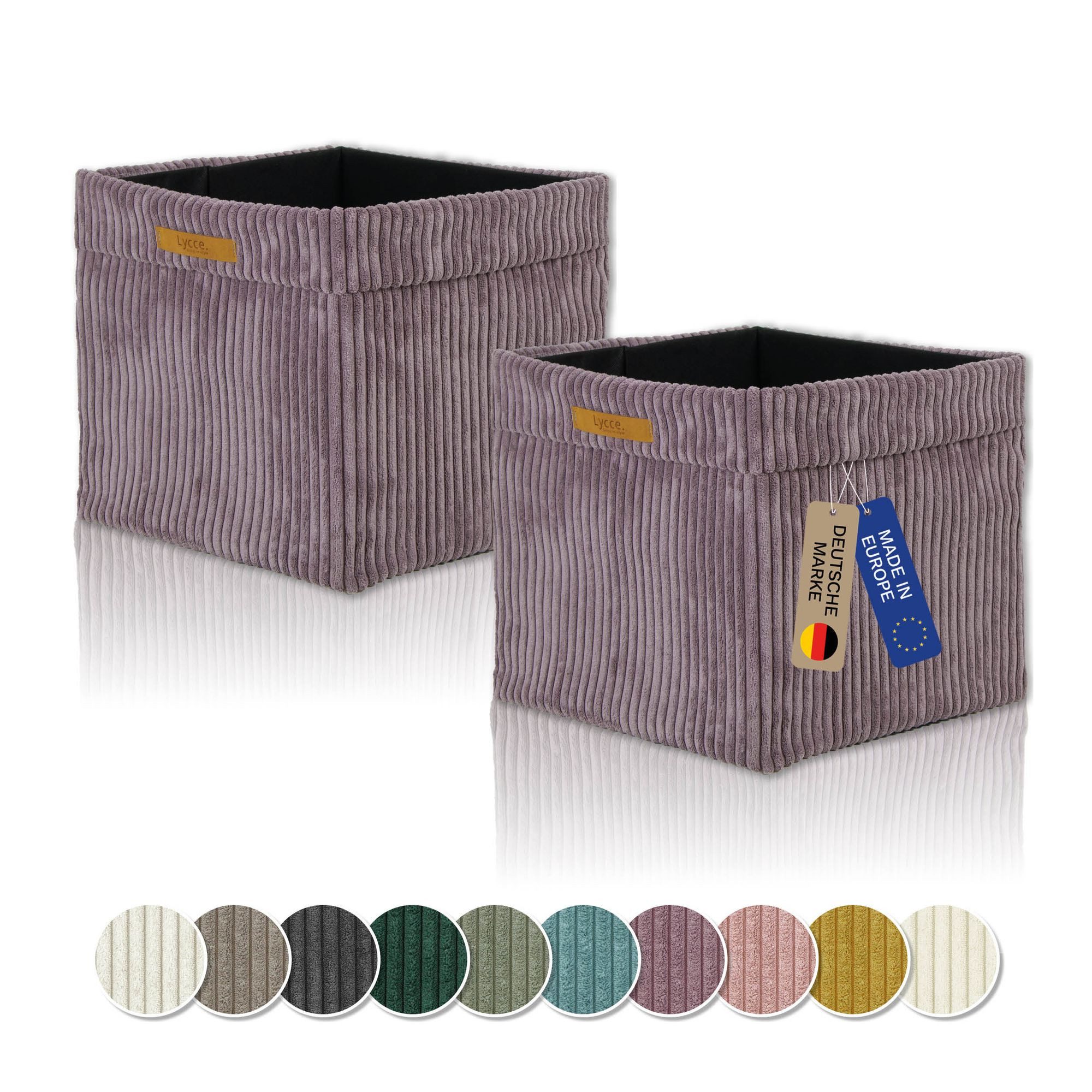 Lycce Regalkorb Kallax Boxen Cord 4er günstig online kaufen