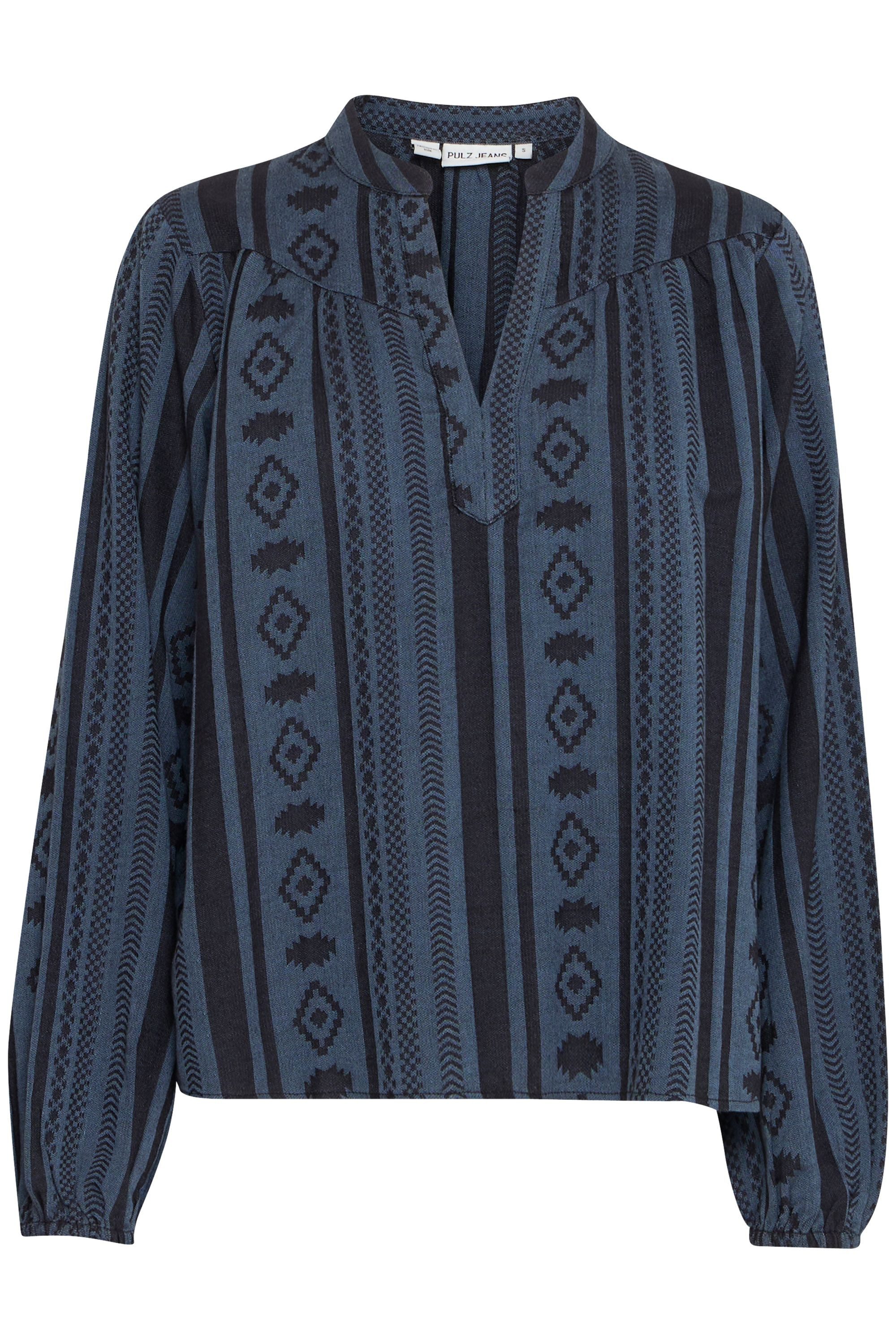 Pulz Jeans Langarmbluse PZTIONA Blouse Besondere günstig online kaufen