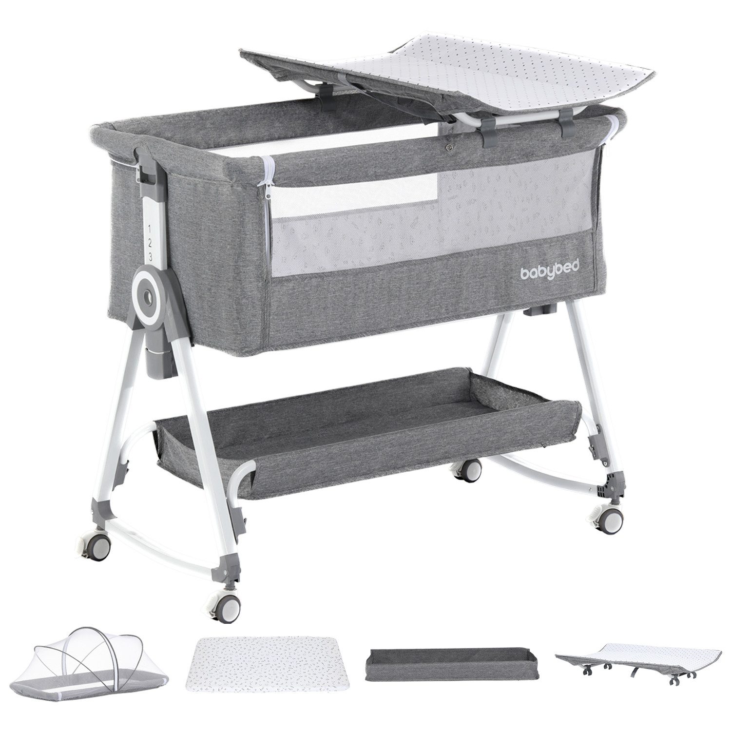 oyajia Beistellbett 3 in 1 Babybett günstig online kaufen