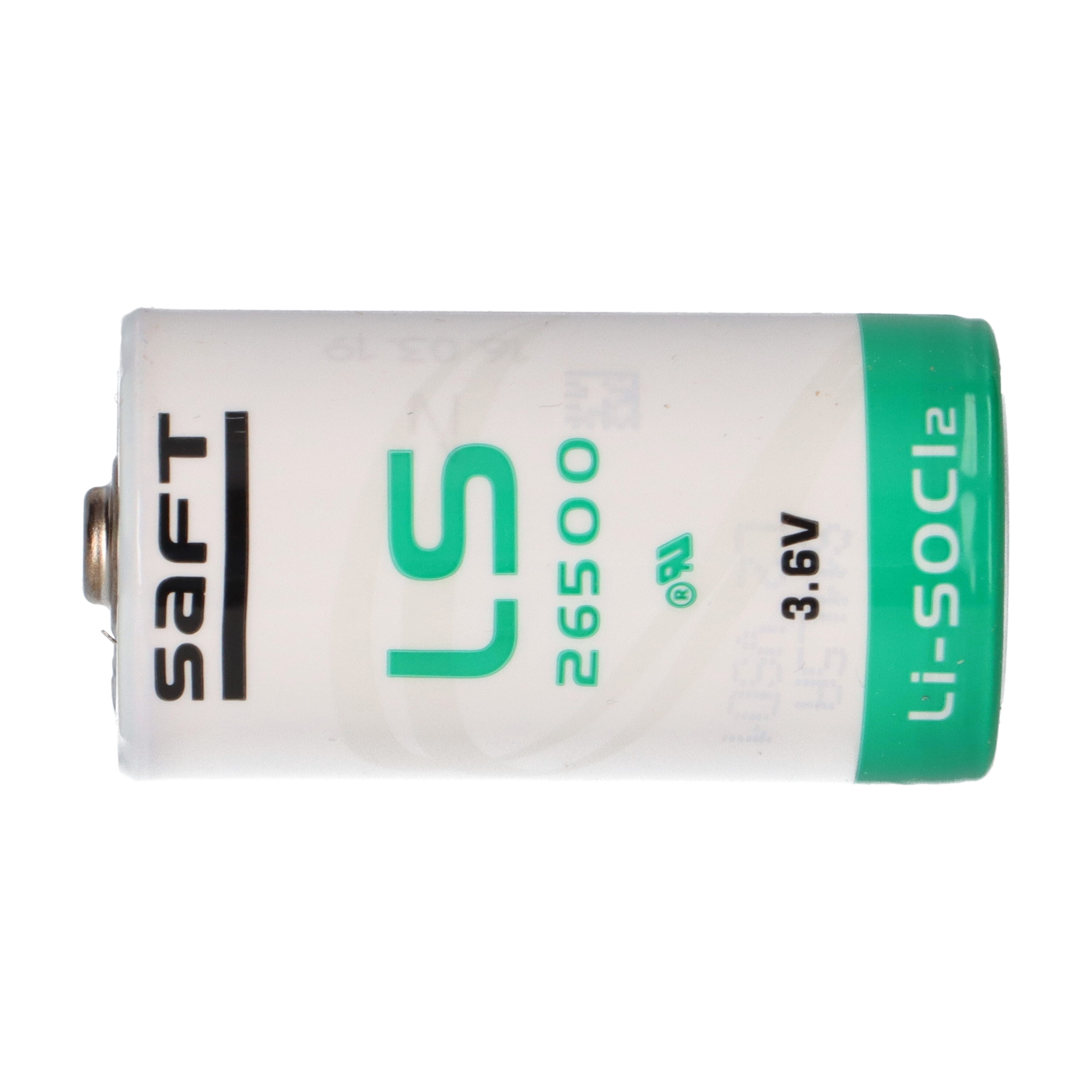 Saft 2x Saft Lithium 3,6V Batterie LS 26500 PLUS C Baby - Zelle Batterie