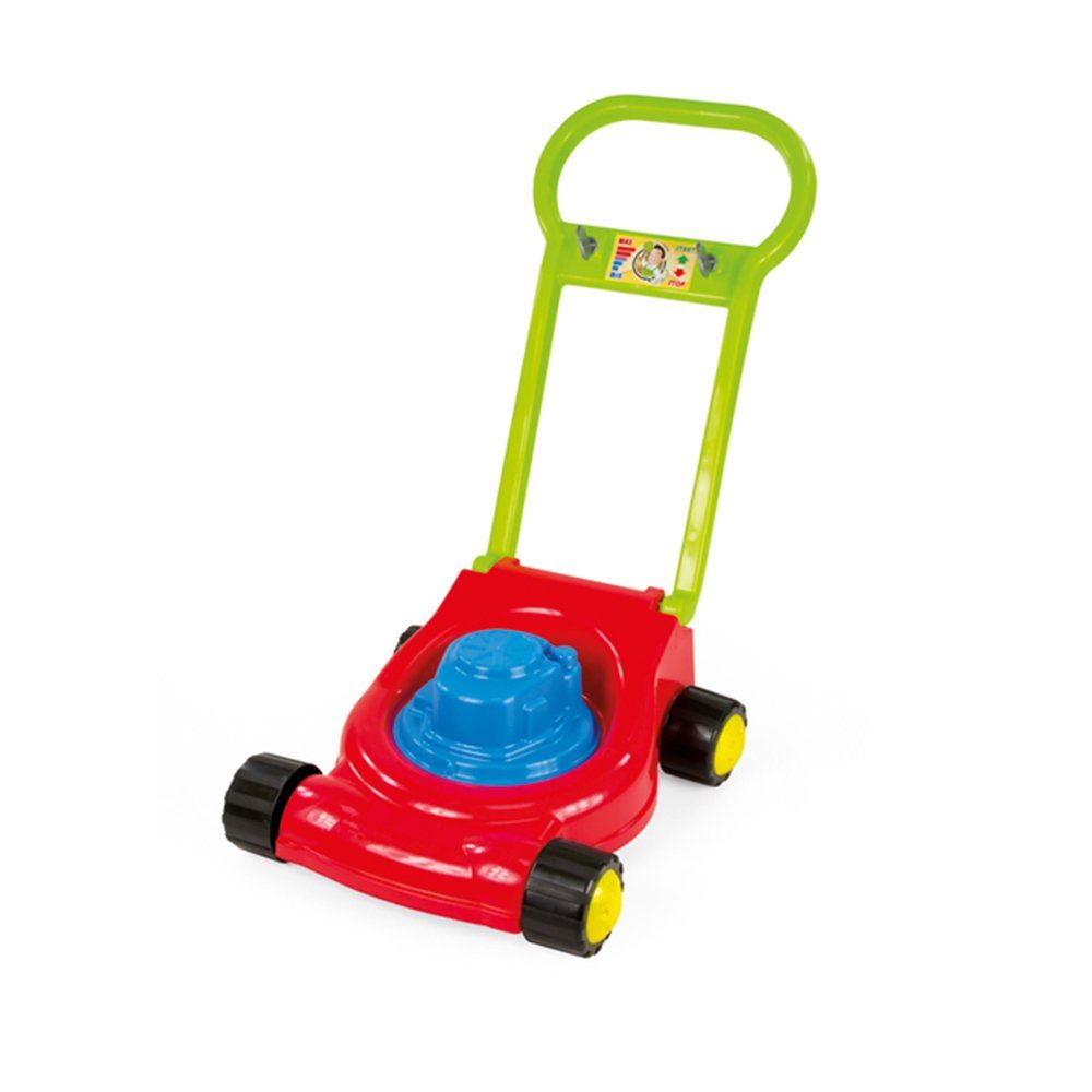 MOCHTOYS Spielwerkzeug Spielzeug Rasenmäher 10631, Spielzeug Rasenmäher, Kinderrasenmäher klappbar aus Kunststoff