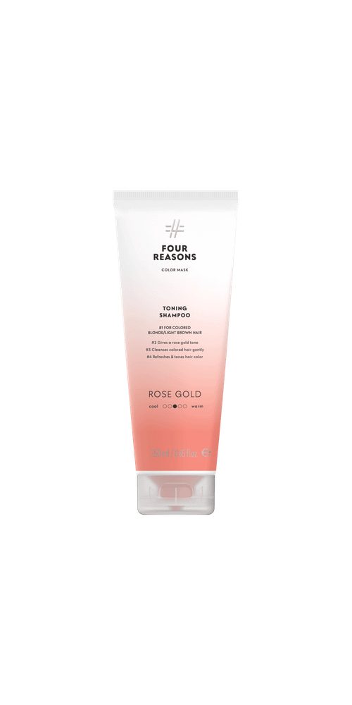 Four Reasons Haarfarbe Four Reasons Color Mask Shampoo Rose Gold 250ml