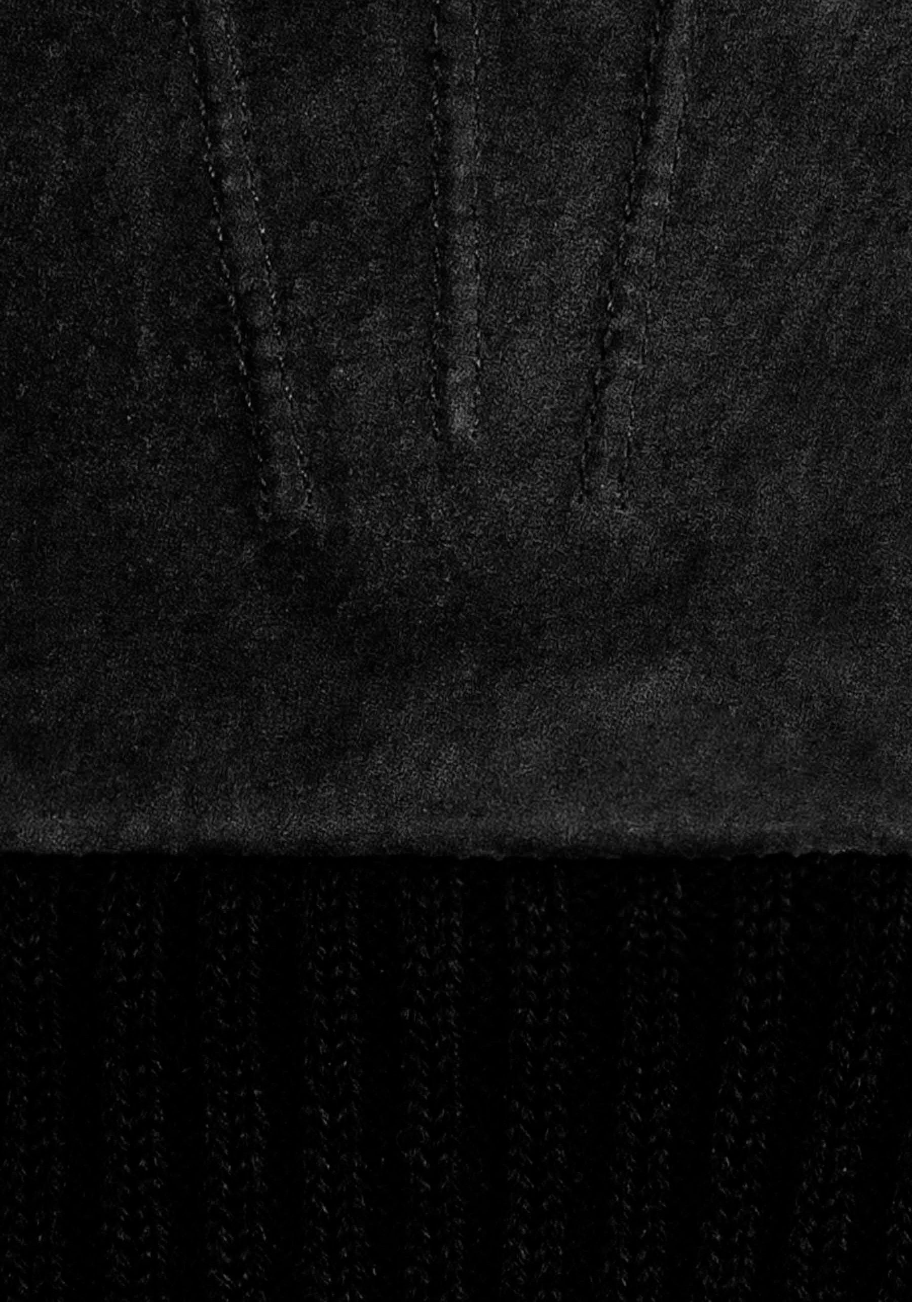 Woll-Anteil black Lederhandschuhe mit KESSLER Liv
