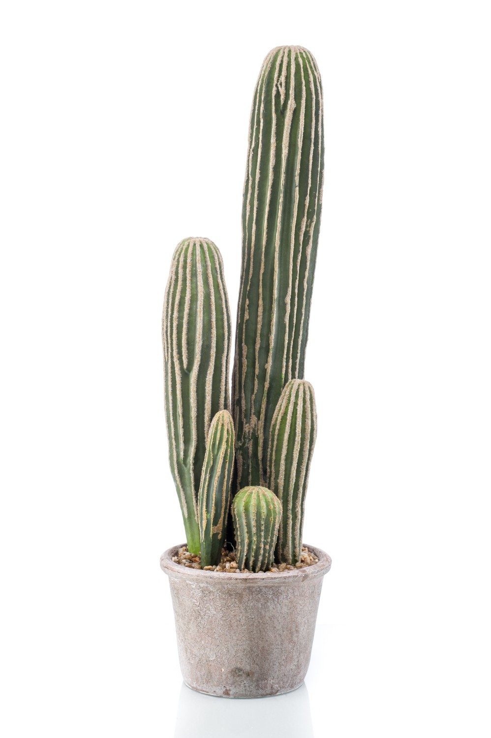 Kunstkaktus Künstlicher Kaktus San Pedro DACON im Dekotopf, grün, 55cm San Pedro Kaktus, artplants, Höhe 55.0 cm