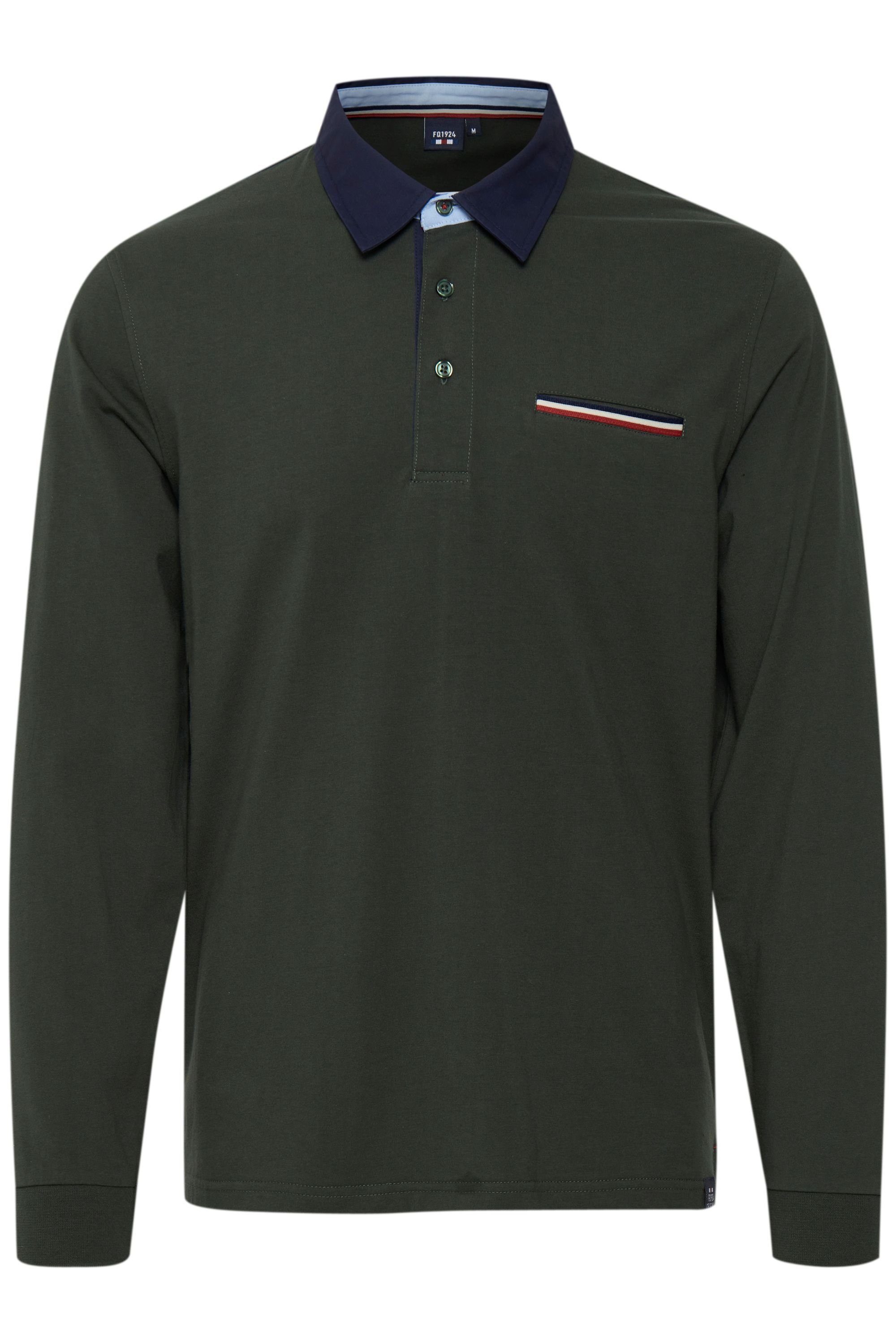 FQ1924 Langarmshirt FQ1924 Deep Forest FQMarten