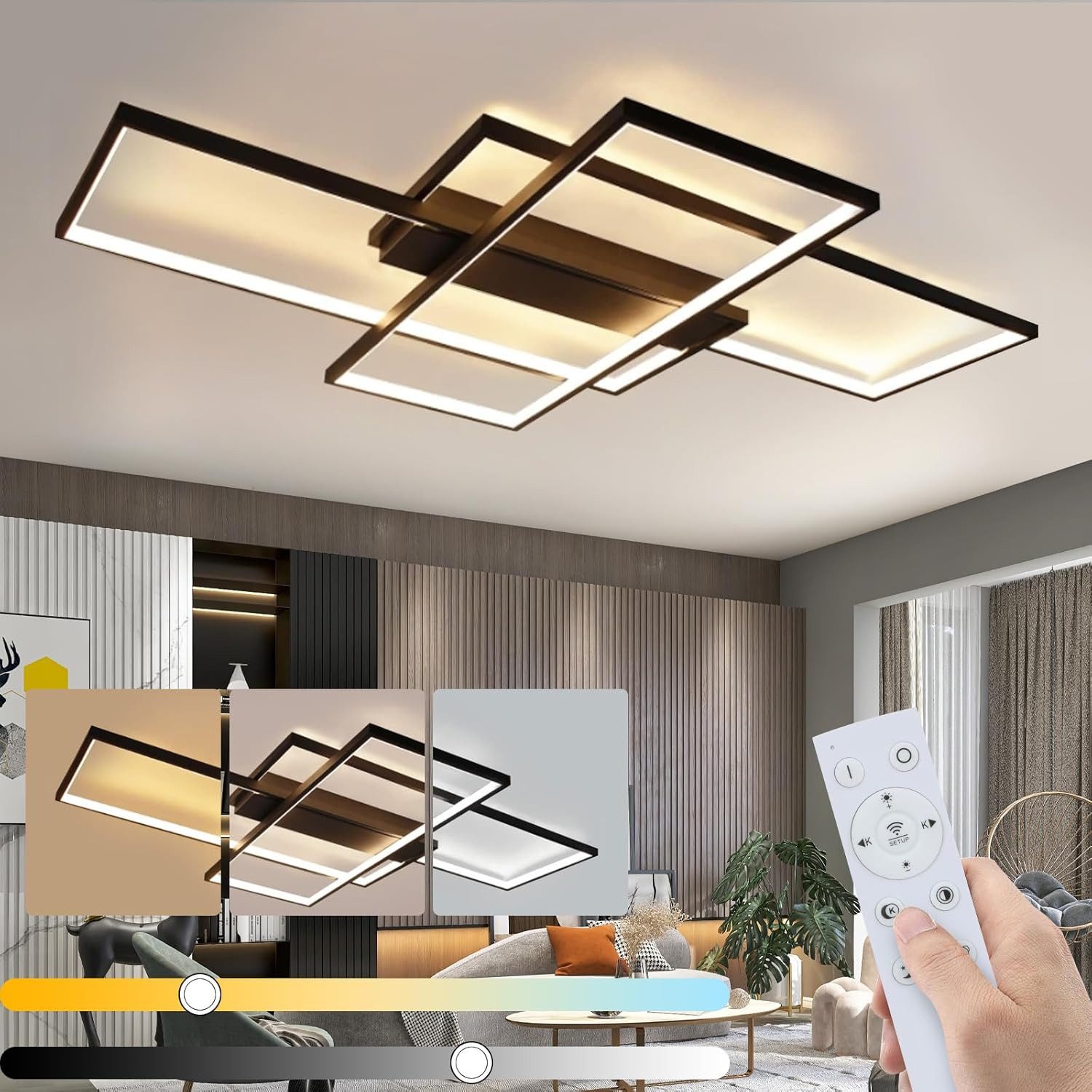 ZMH LED Deckenleuchte Modern Deckenlampe - günstig online kaufen