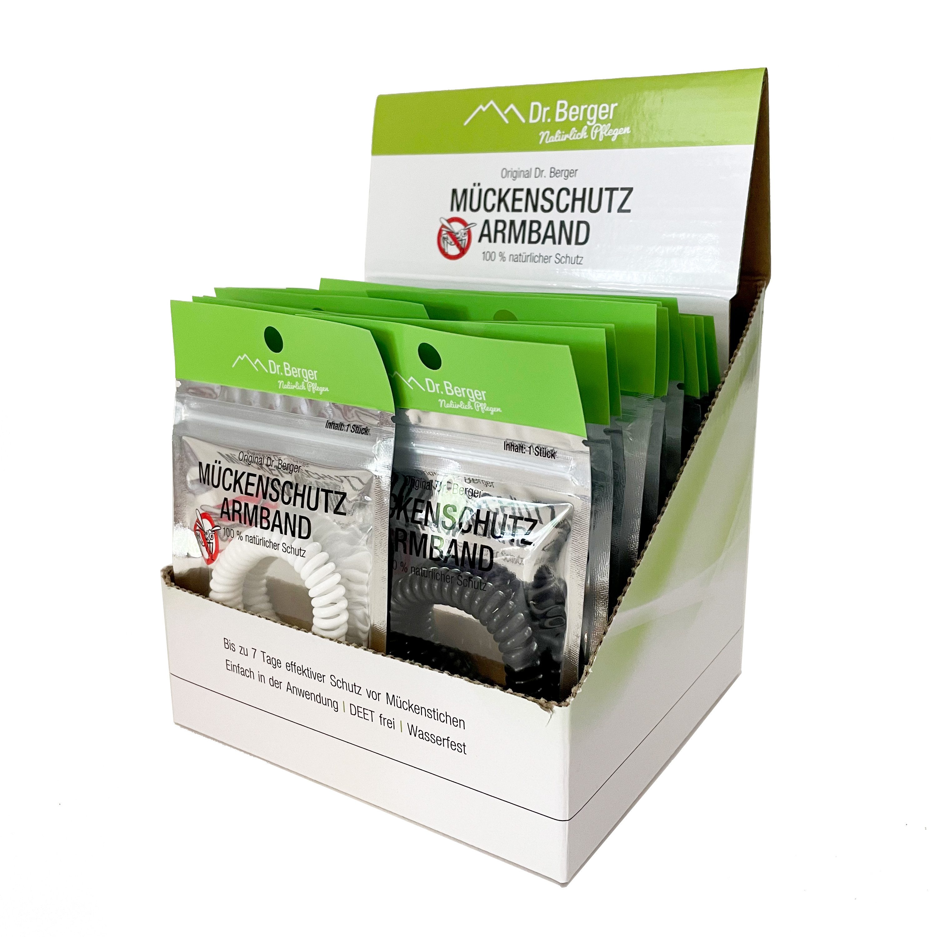 Dr. Berger Moskitonetz Original Dr. Berger Mückenarmband (5, 10, 5 St)