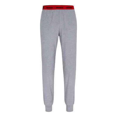 HUGO Pyjamahose Linked Pants mit sichtbarem Elastikbund