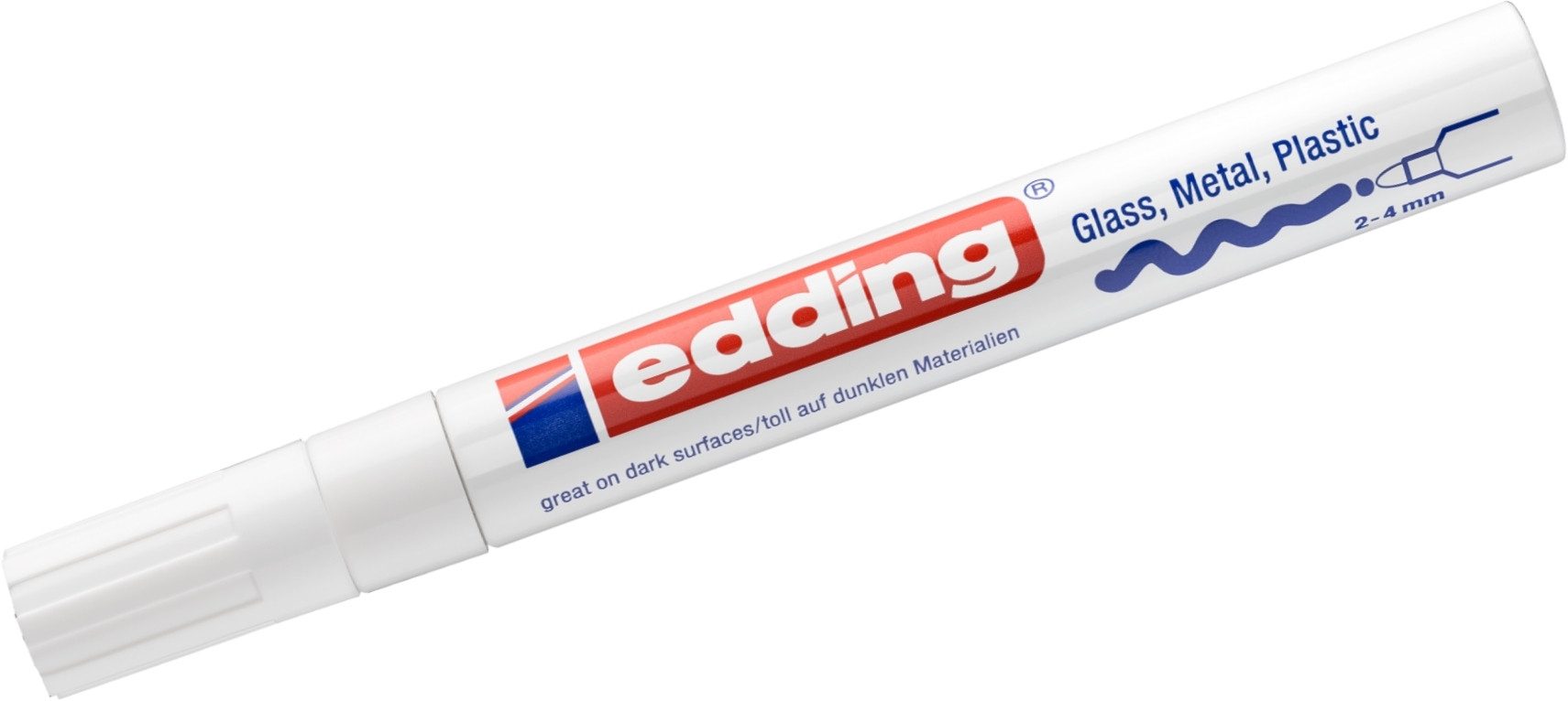 edding Permanentmarker Glanzlack-Marker edding 750 weiß