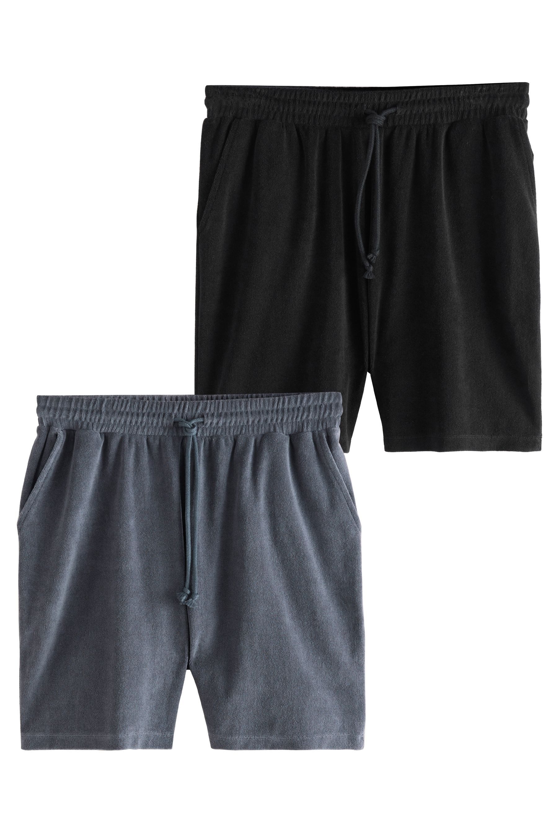 Next Shorts 2er-Pack Frottee-Shorts (2-tlg) günstig online kaufen