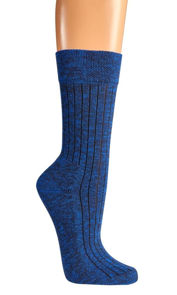 Basicsocken Recycling-Socken aus 65% recycelter Baumwolle multicolor o. Gummi