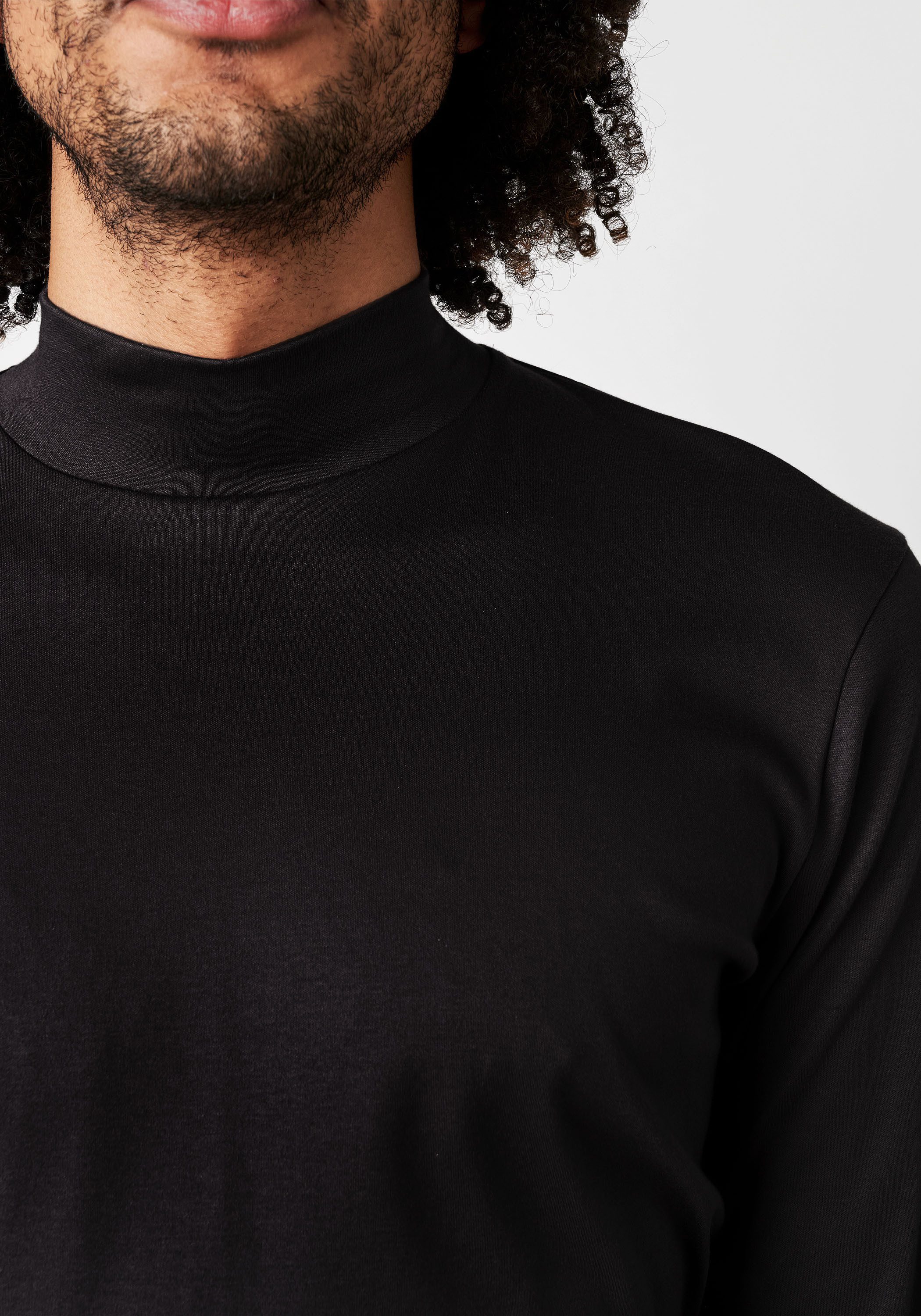 DESOTO Rollkragenshirt Jersey Rollkragenshirt langarm Stretch-Qualität