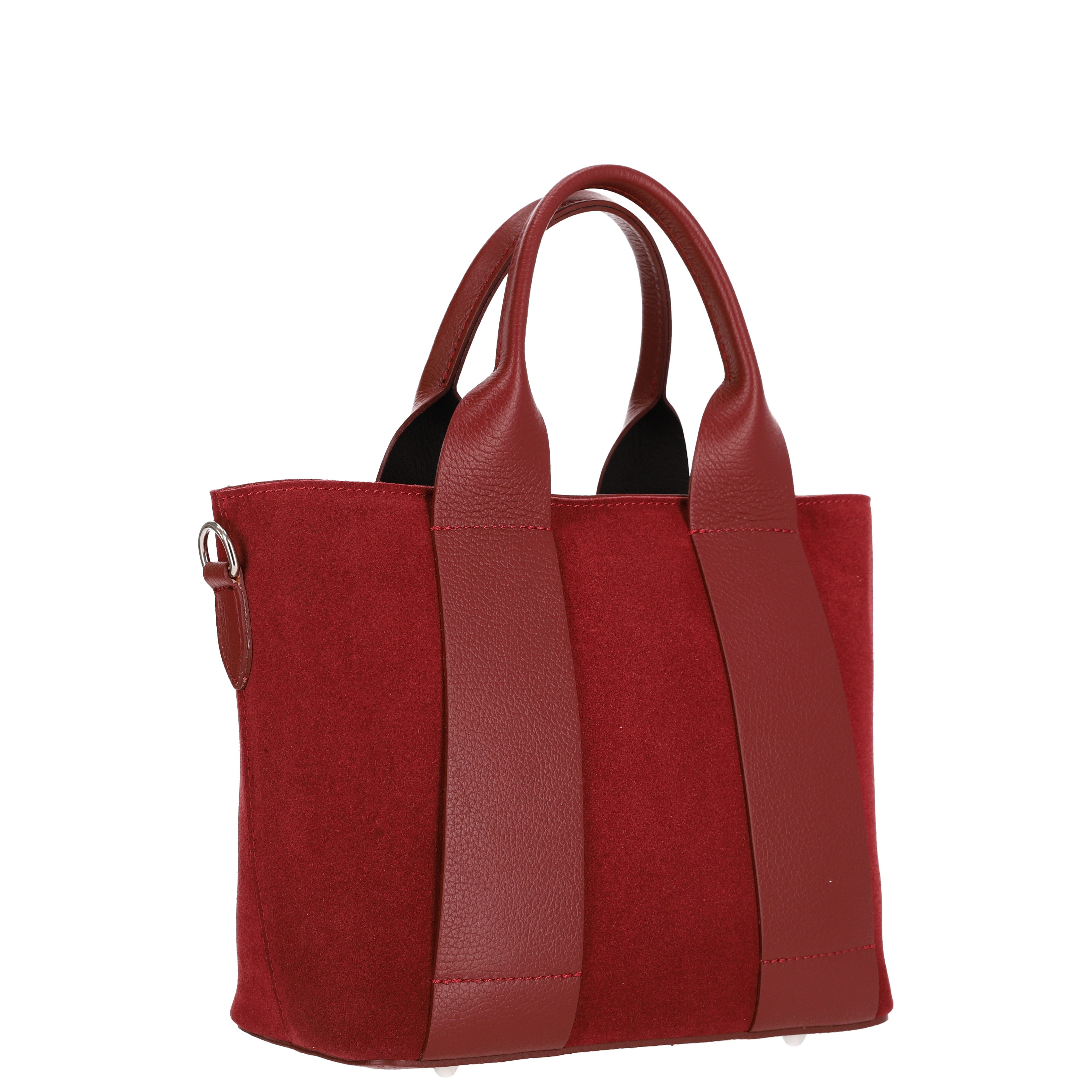 Umhängetasche Damen echtes Leder, Schultertasche Damen Wildleder, Ledertasche Damen