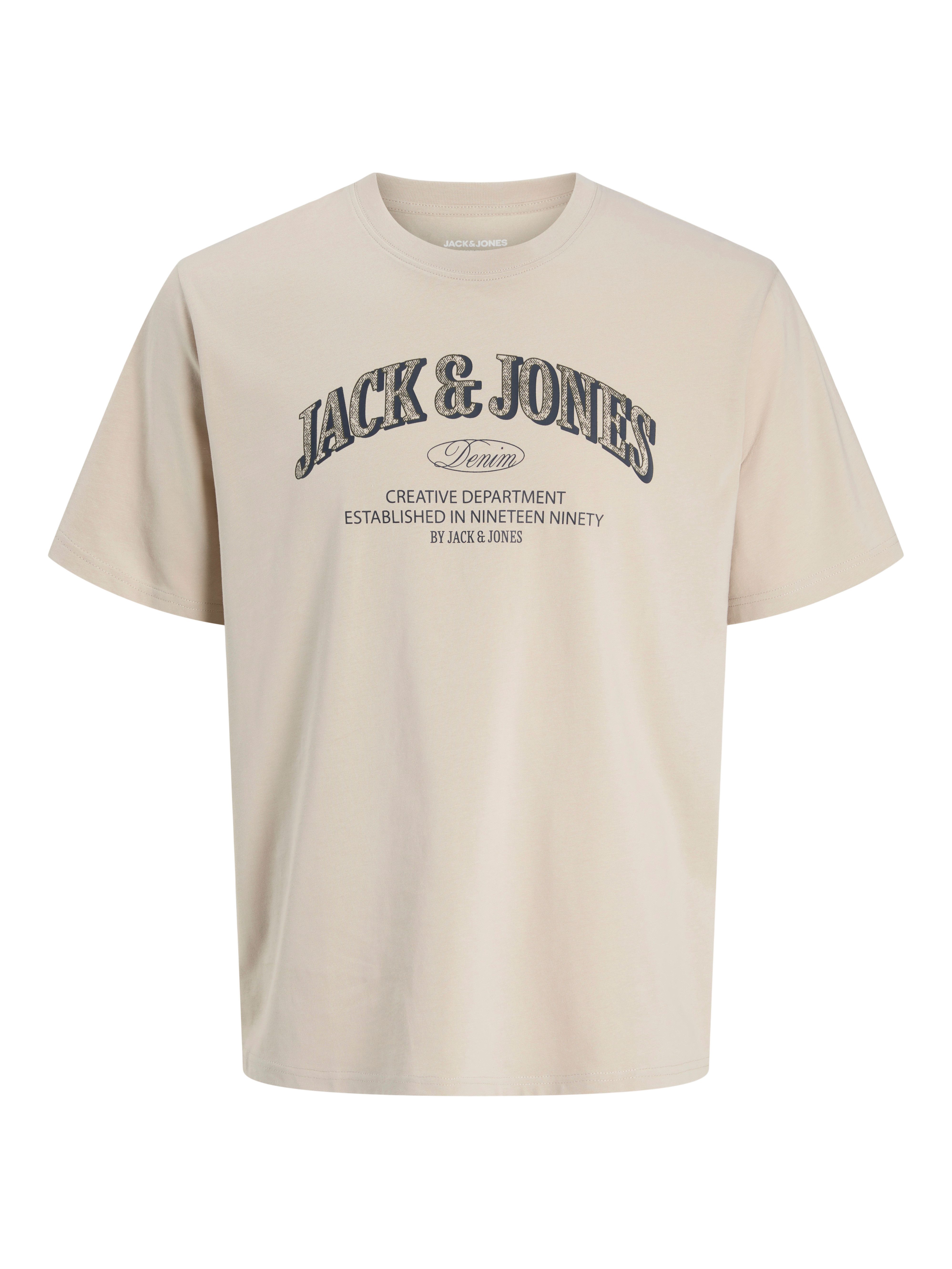 Jack & Jones Junior Rundhalsshirt JJEDENVER LOGO TEE SS O-NECK SN JNR Baumwolle, locker geschnitten – Bild 5 von 5