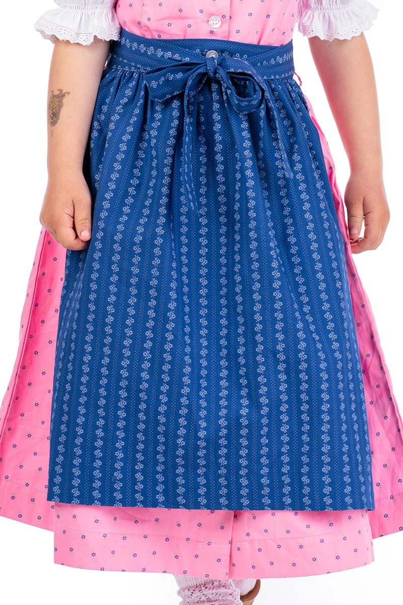 Isar-Trachten Dirndl Kinderdirndl 2tlg. - AMALIA - rosa