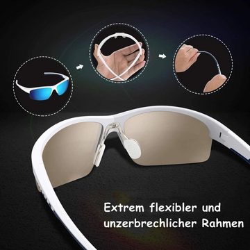 Elegear Fahrradbrille Schneebrille, (für Sport, UV Schutz400), Anti-Beschlag Blendschutz