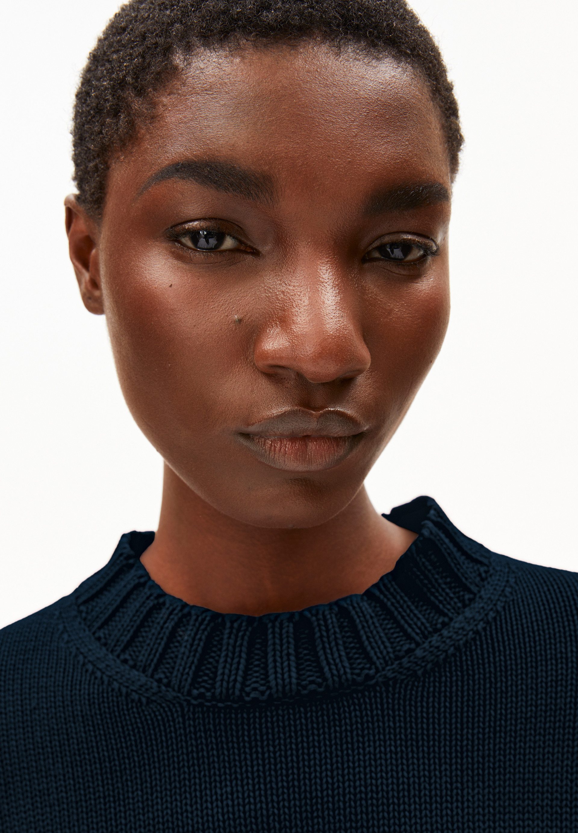 Armedangels Strickpullover AMALIAAS GMT DYE Pullover aus Bio-Baumwolle Relaxed Fit