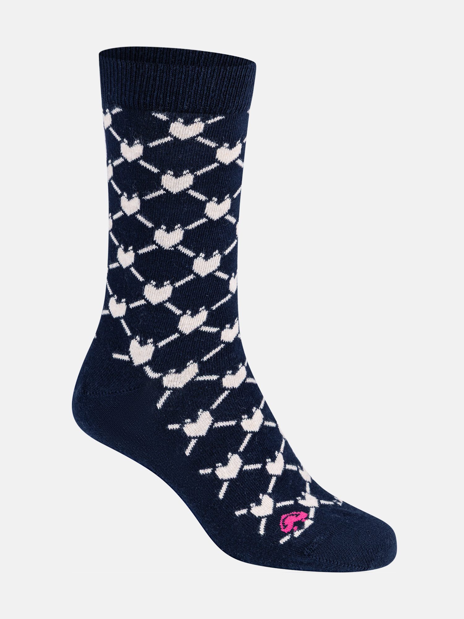 Langsocken Lovely Socks "AudreyEP" aus Baumwollmix