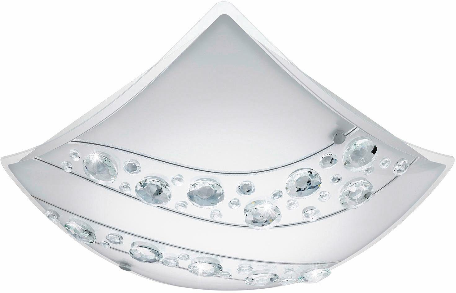 EGLO LED Deckenleuchte NERINI, LED fest integriert, Warmweiß, LED tauschbar