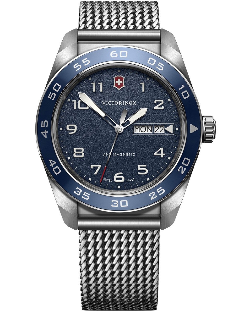 Victorinox Quarzuhr Victorinox 242042 Herrenuhr Swiss Army 42mm 10ATM Victorinox 242042 Herrenuhr Swiss Army 42mm 10ATM
