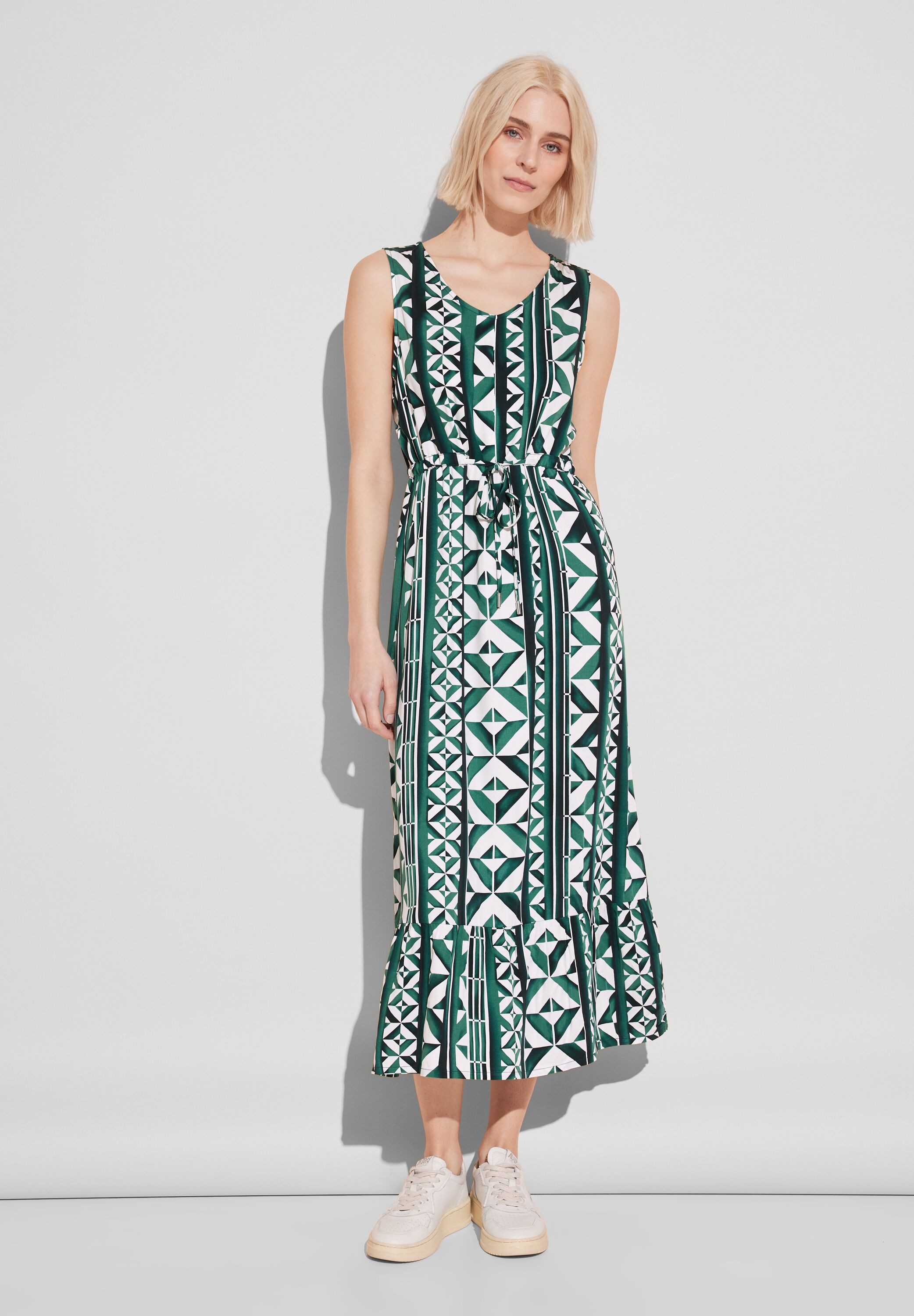 STREET ONE Maxikleid mit Tunnelzug an günstig online kaufen