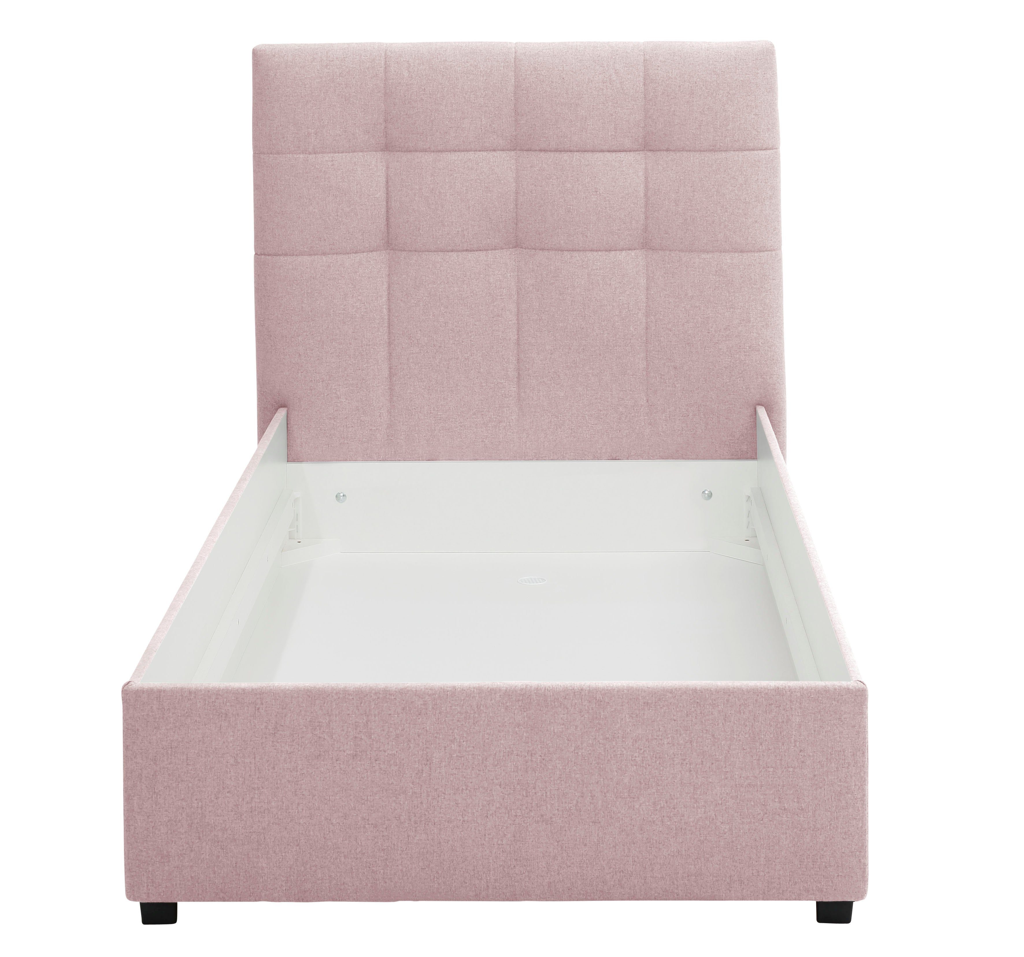 Matratze Bettkasten, oder Lüttenhütt mit Polsterbett Matratze/Lattenrost incl. wahlweise flamingo Endres, ohne