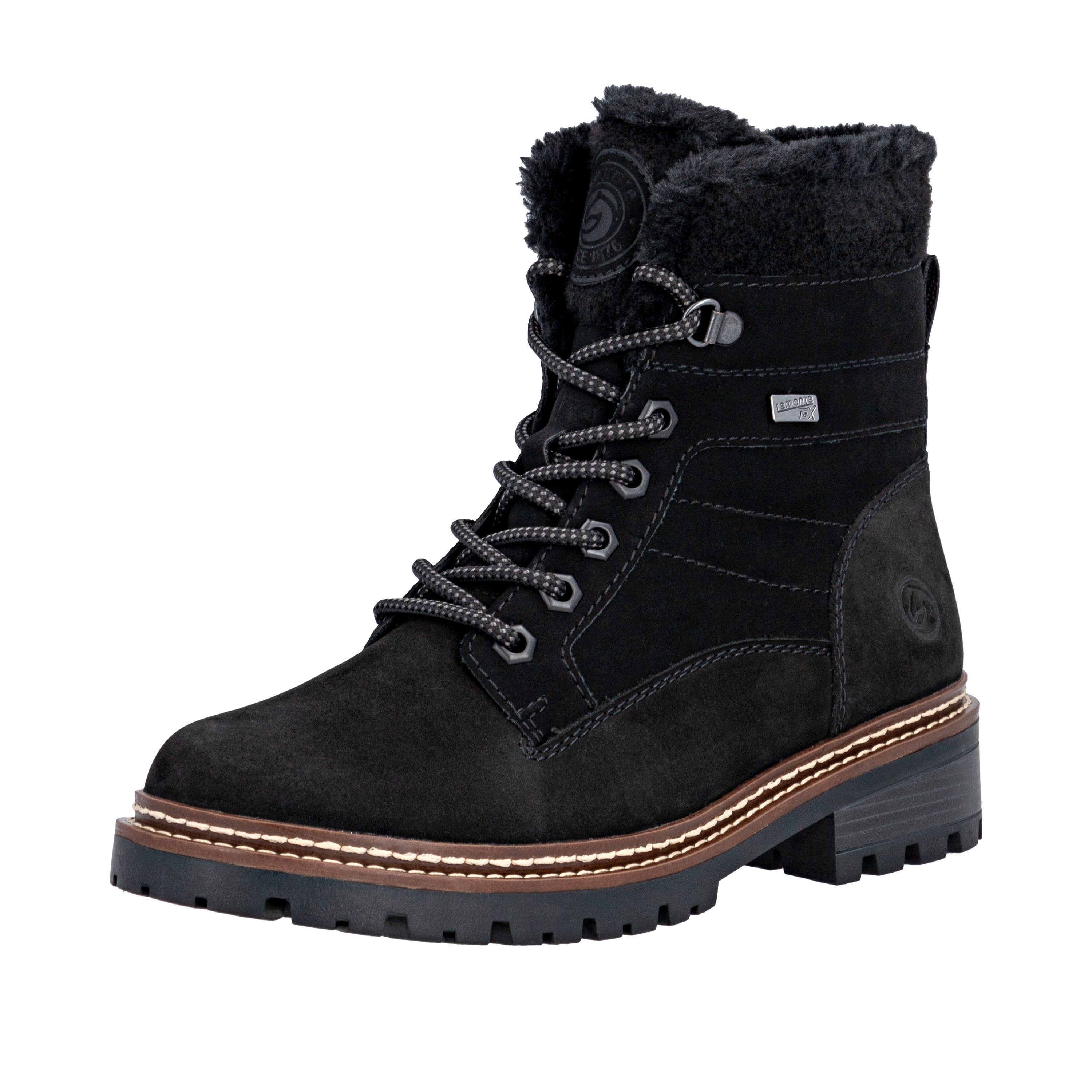 Remonte Elisabeth Hurley-Collection Winterstiefelette Schnürboots mit günstig online kaufen
