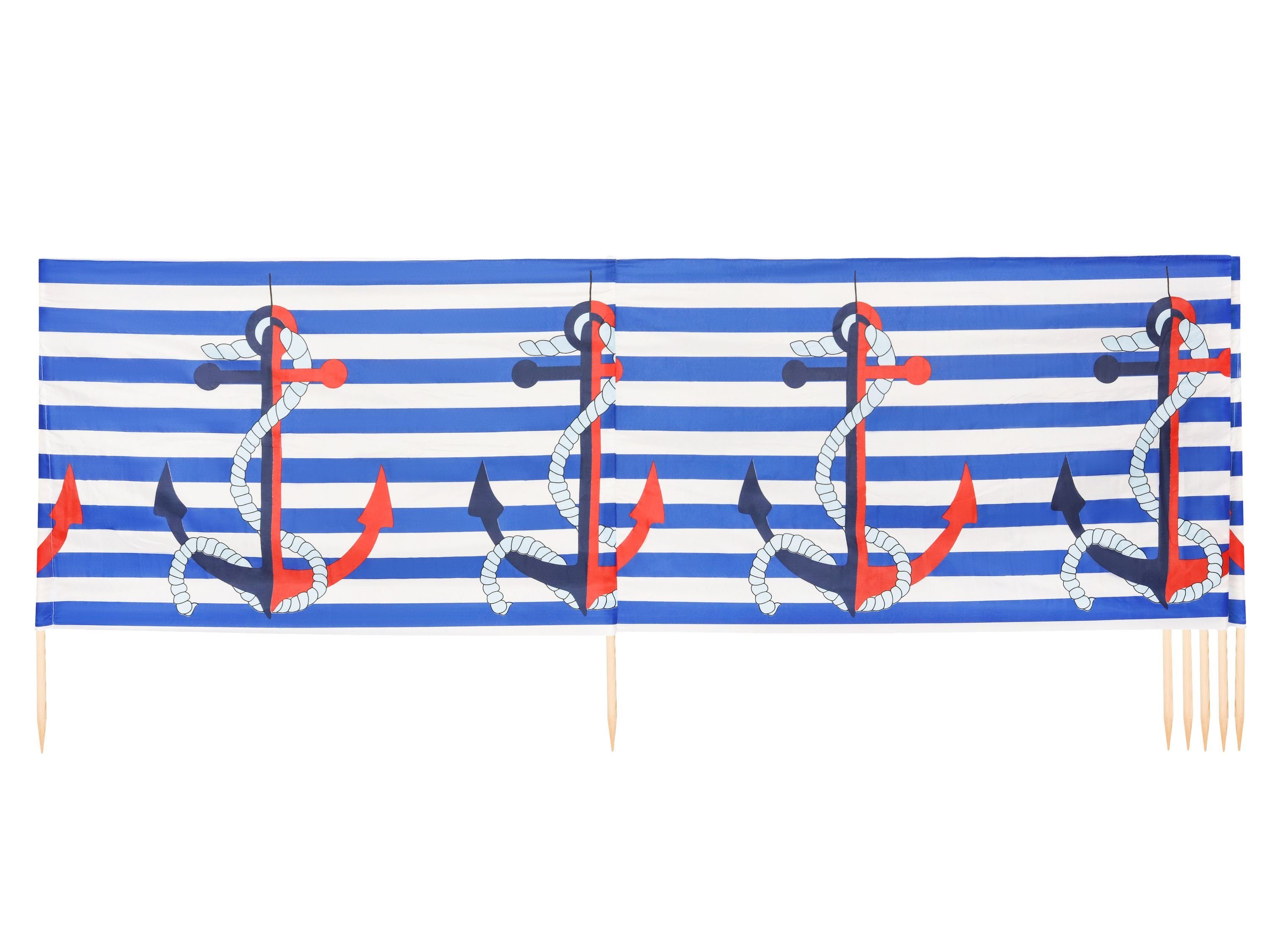 Ladeheid Windschutz Strand Sichtschutz 10m LAEX001 günstig online kaufen