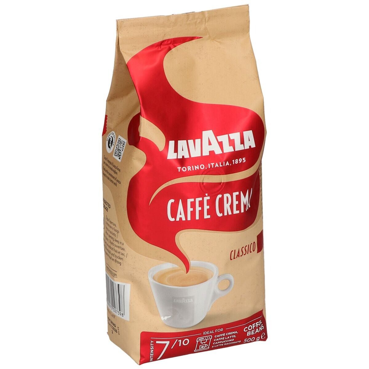 Lavazza Kaffee Caffè Crema Classico (500 g), 500 g, Kaffeebohnen