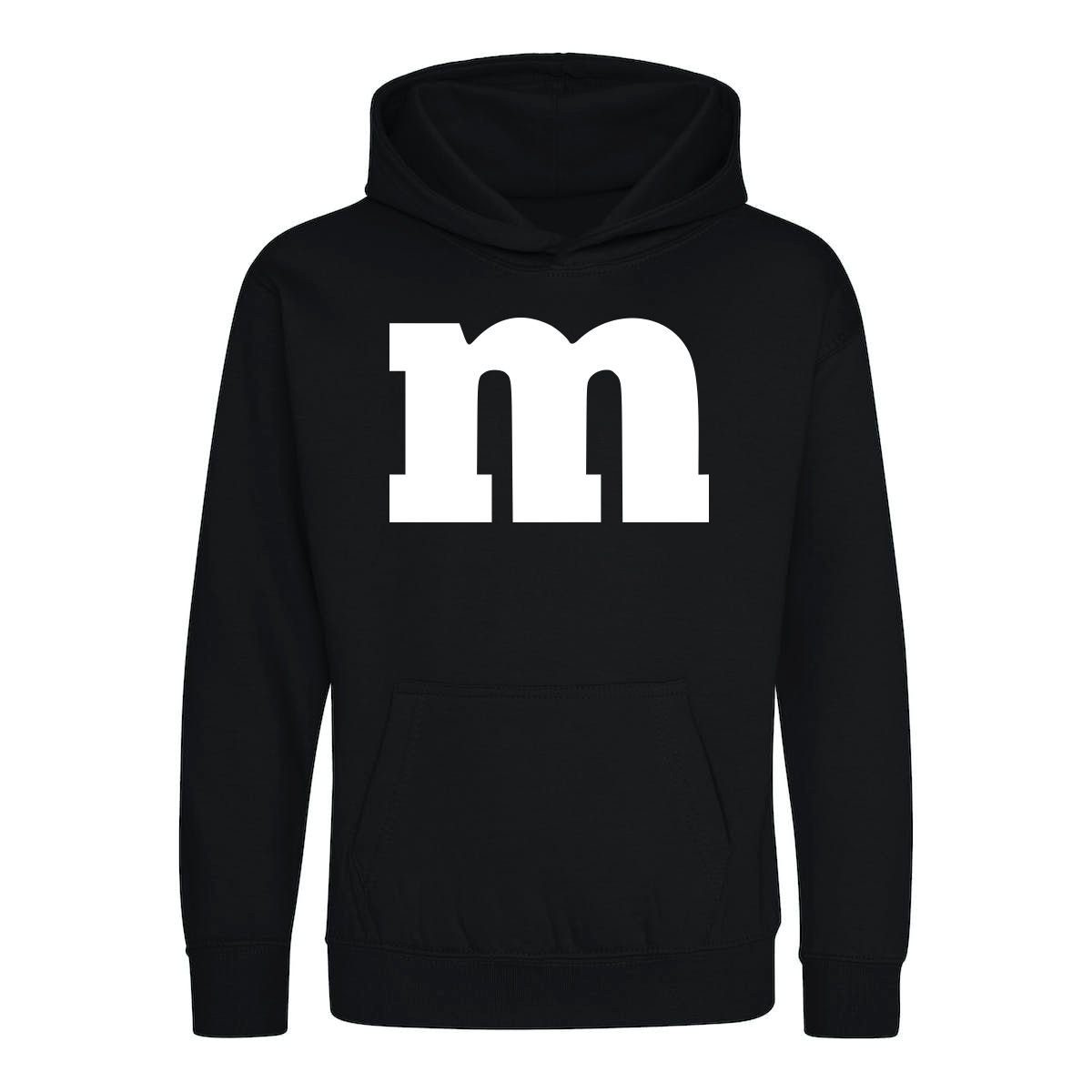 Kapuzenpullover Team M Kinder Hoodie Fun Pullover Jungen & Mädchen Karneval Fasching