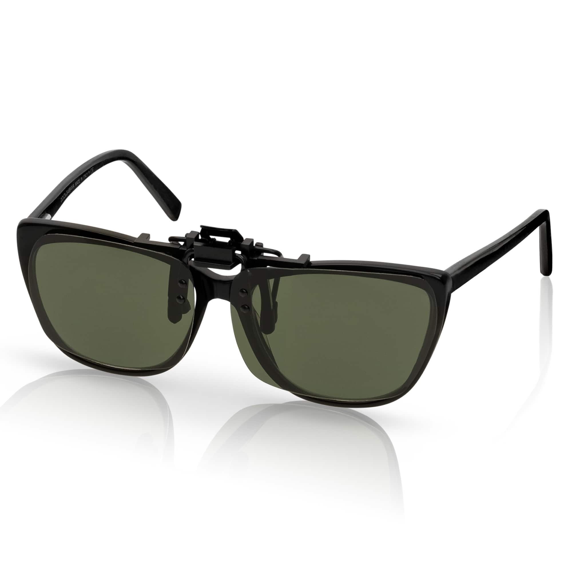 BEZLIT Eyewear Sonnenbrille Brillen Aufsatz Clip On (1-St) mit polarisierten Linsen Grau