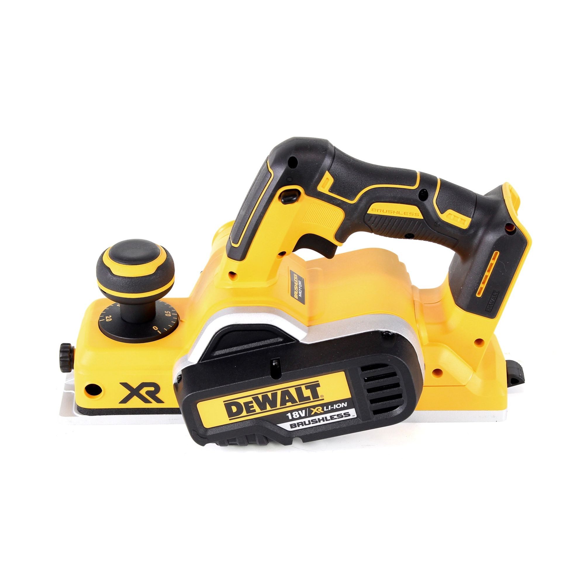 DeWalt Akku-Elektrohobel DCP 580 NT Akku Hobel 18V 82mm + 1x Akku 4,0Ah + TSTAK