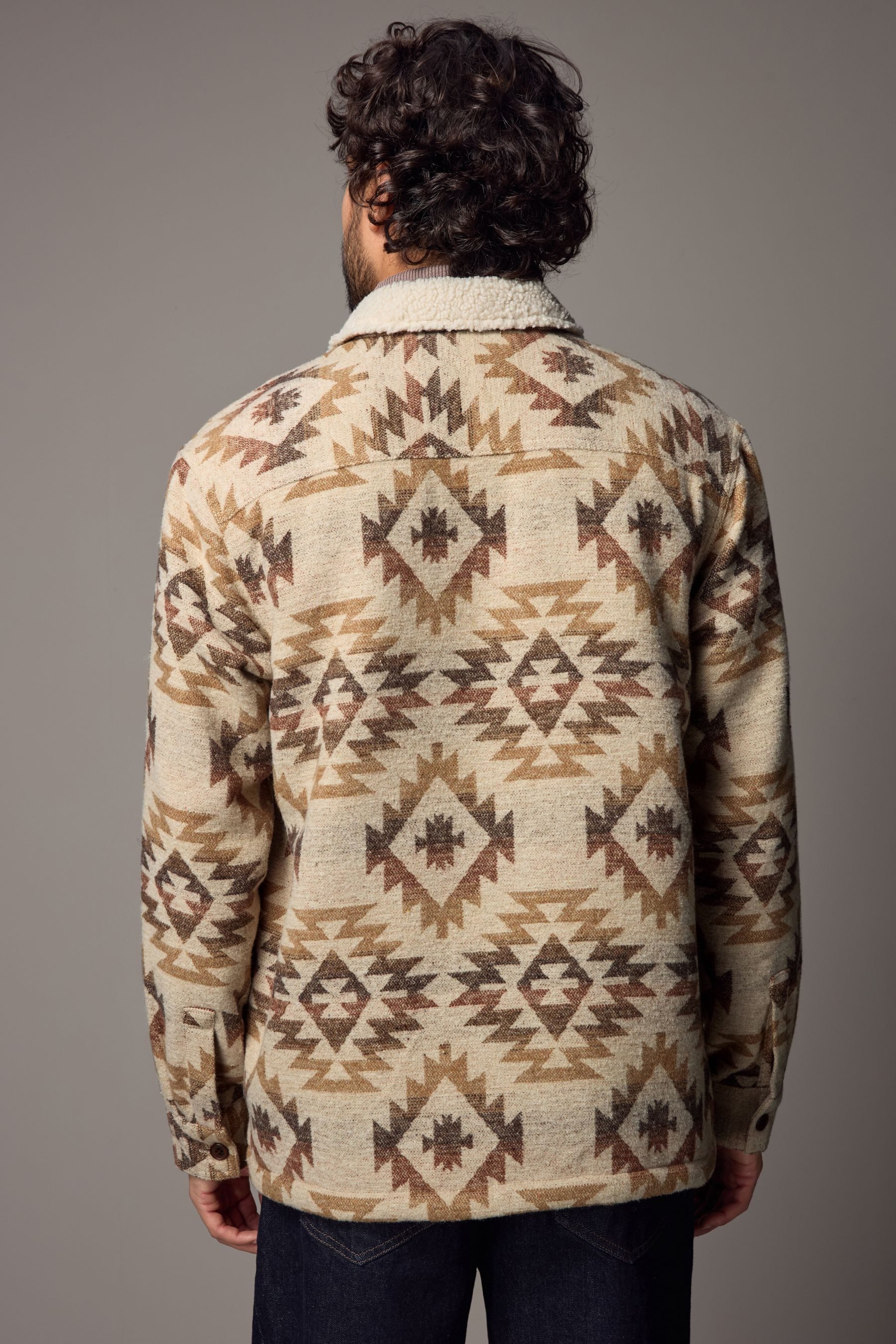 Next Hemdjacke Hemdjacke mit Borgfutter und günstig online kaufen