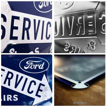 Nostalgic-Art Metallschild Blechschild 20 x 30cm - Ford - Ford - Service & Repairs