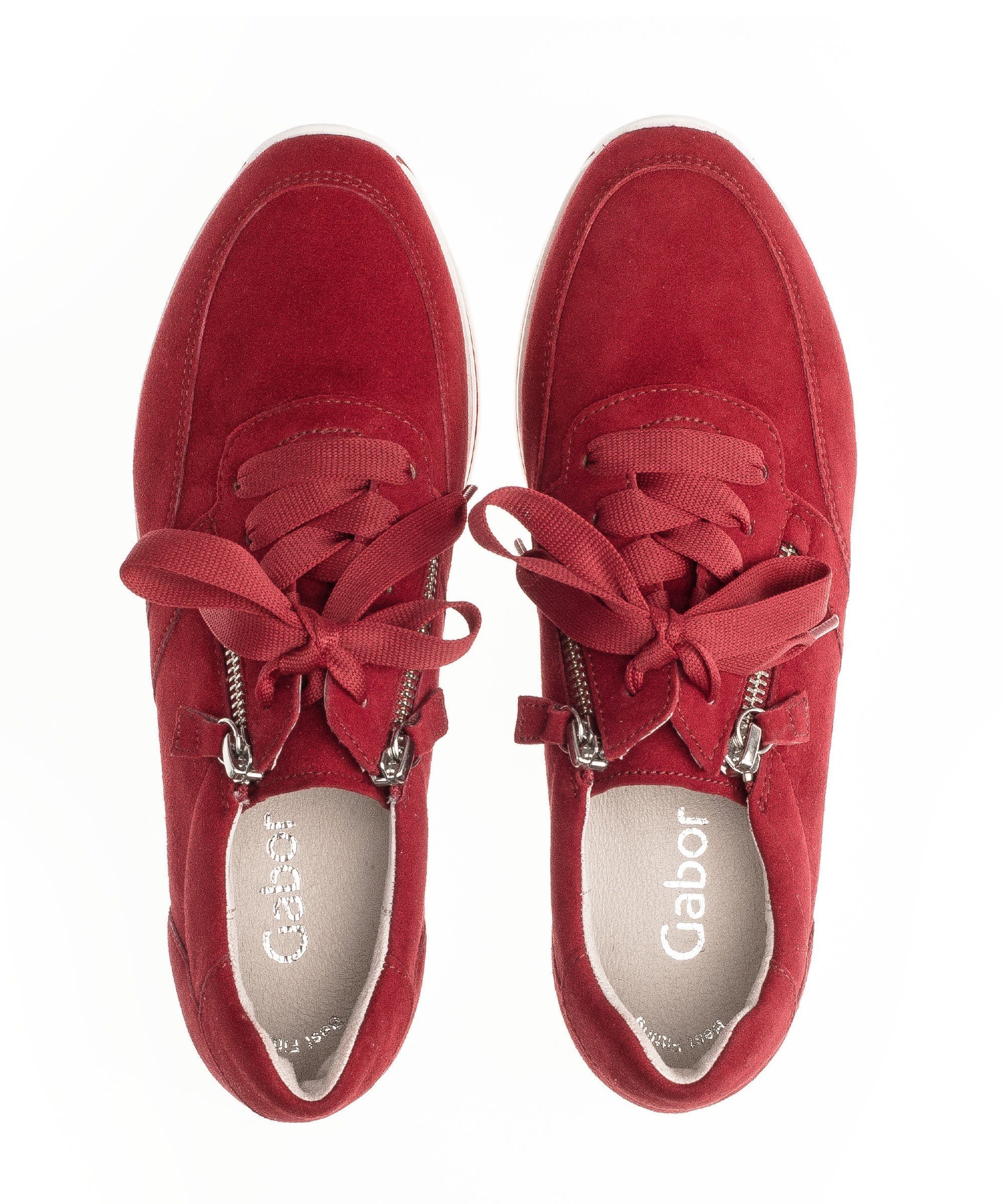 / 83.410.15 15) Sneaker Gabor Rot (rubin