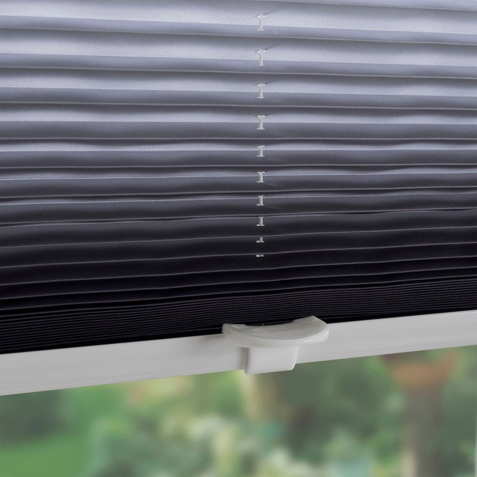 GARESA Plissee Farbverlauf, Lichtschutz, ohne Bohren, verspannt, Klemmfix, günstig online kaufen