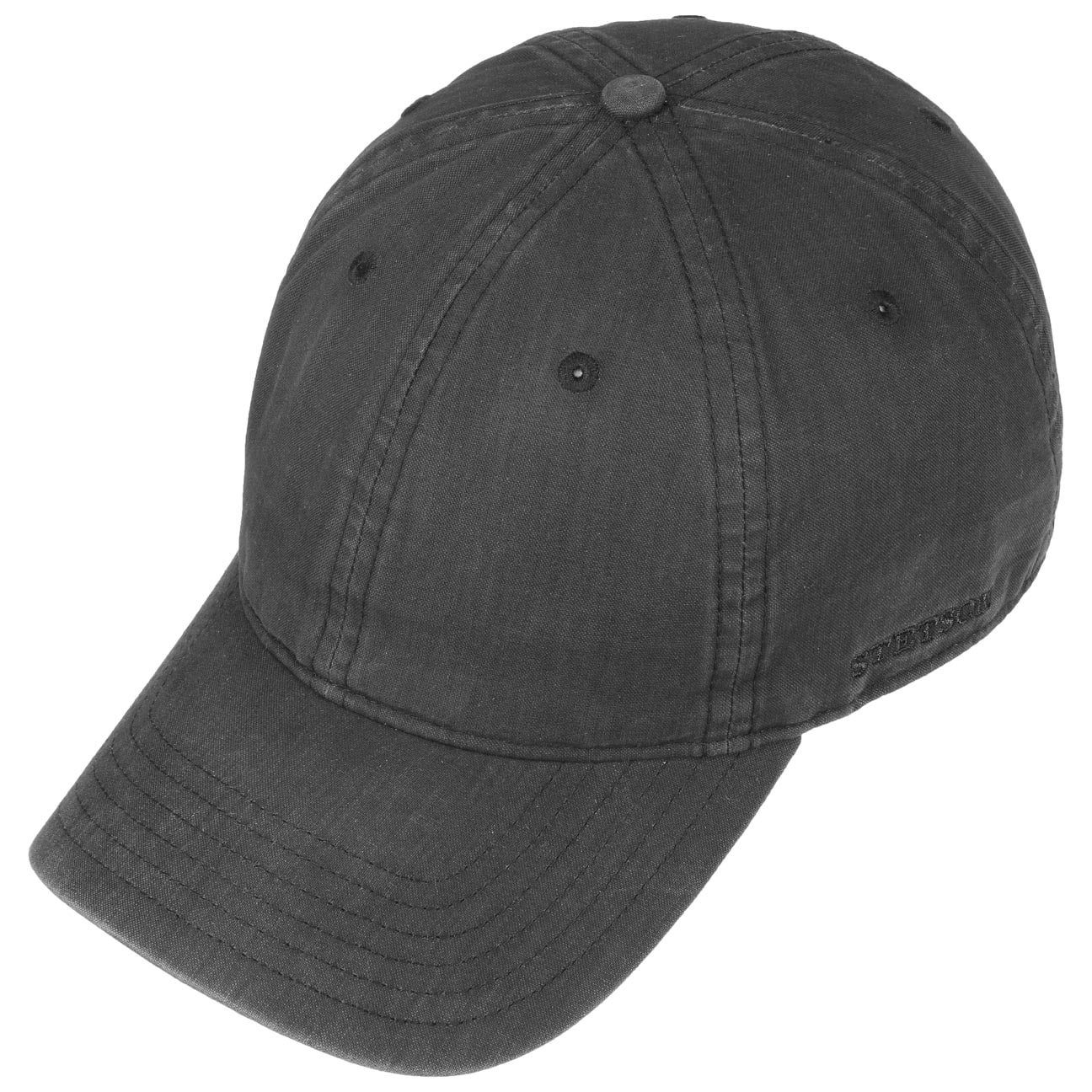 Schirm (1-St) Baseballcap Cap Baseball mit schwarz Stetson