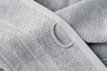 SEI Design Handtuch Set Aqua Fibro light Grey, Frottee, (2-tlg), 100% Ägäis Baumwolle, 2-er Pack 70x140
