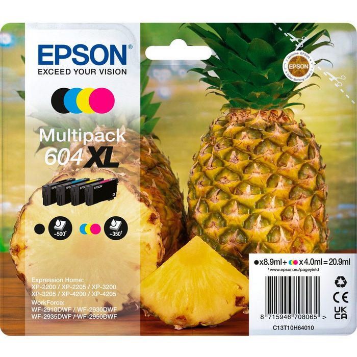 Epson Tinte Multipack 604XL (C13T10H64010) Tintenpatrone