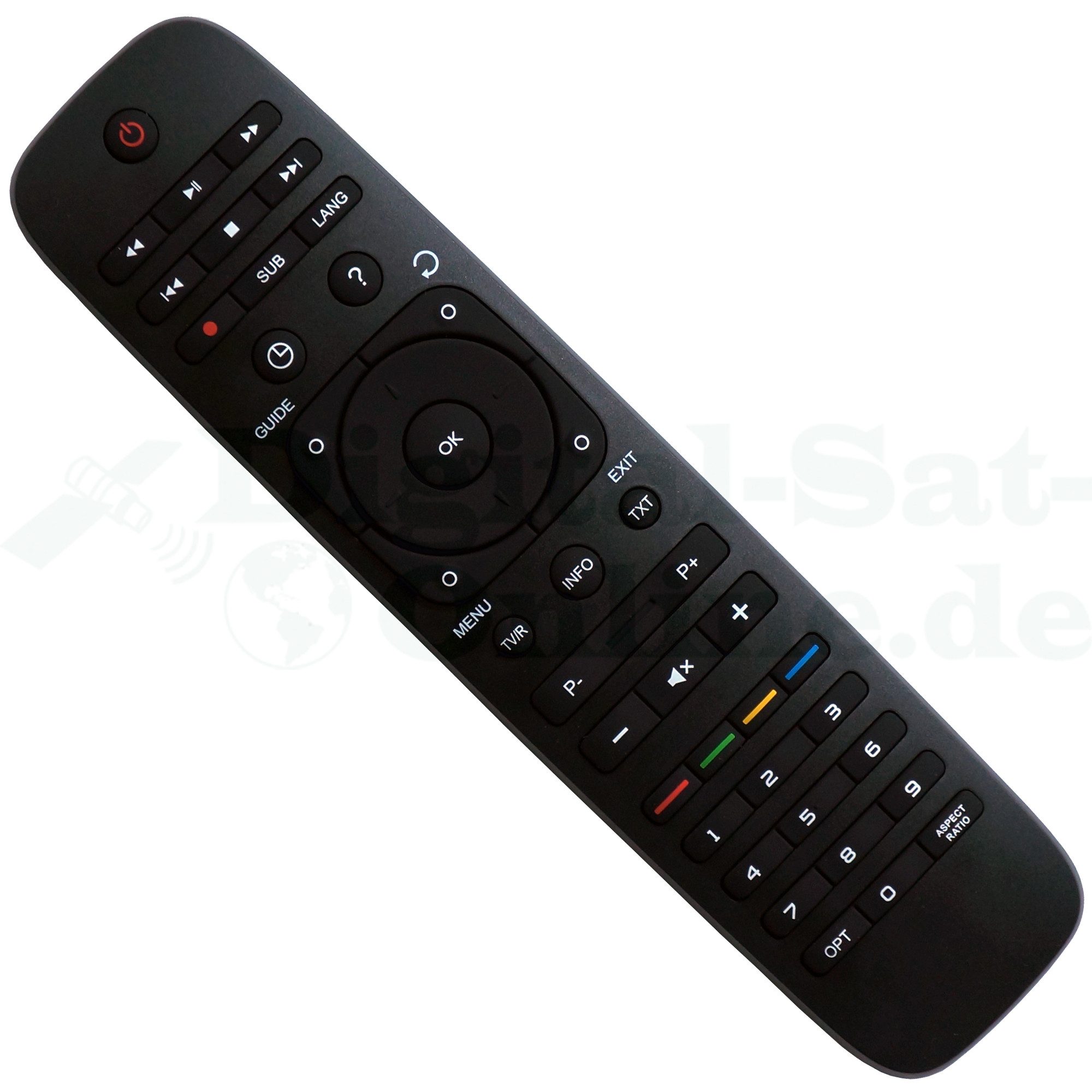 DSO Fernbedienung für LBox IP Client / Skyter MINI 3D L-Box V1, V2, 4K SAT-Receiver