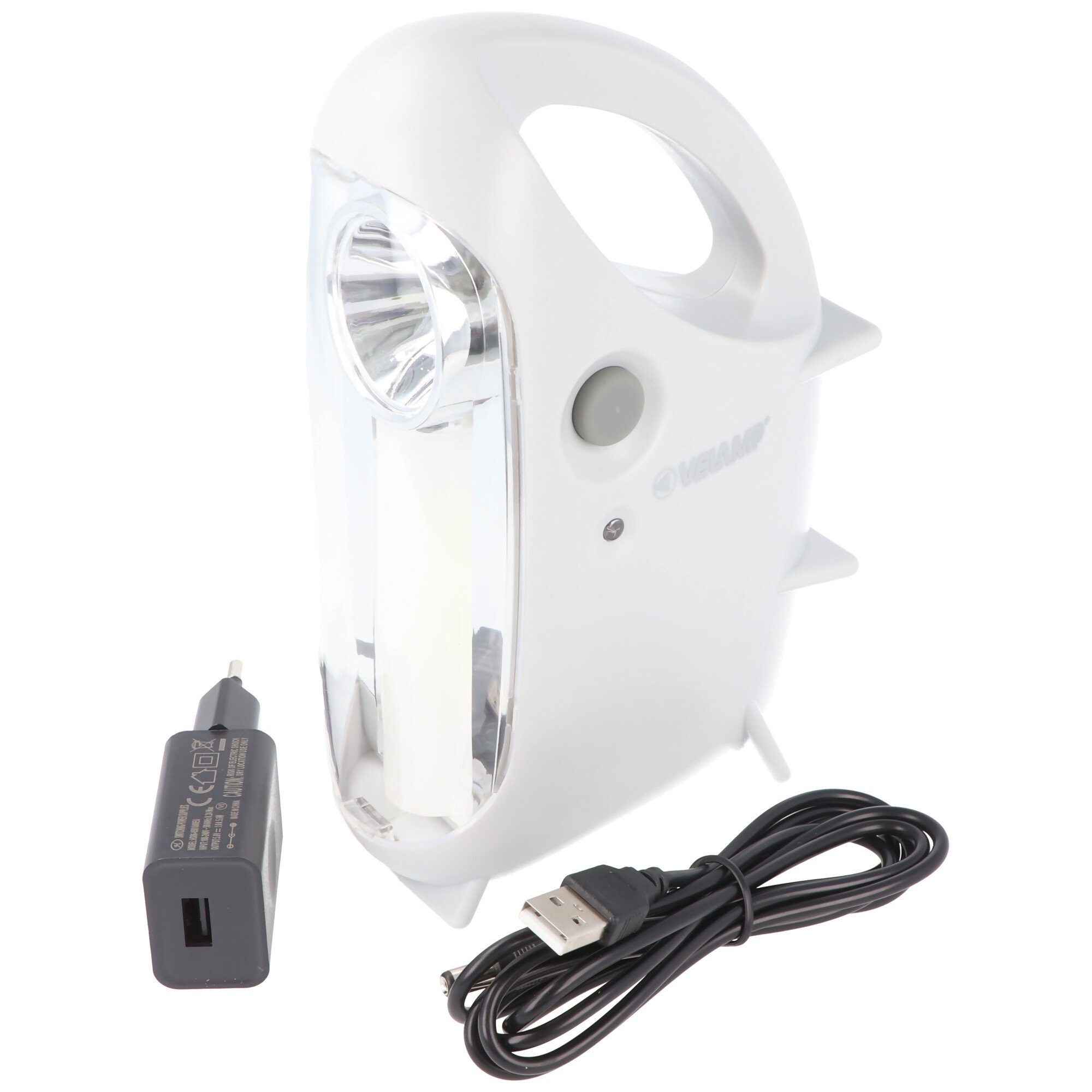 Velamp Out, LED-Lampe Arbeitsleuchte tragbare Black Notleuch Anti wiederaufladbare IR170EVO