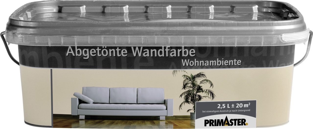 Wandfarbe Primaster Wandfarbe Wohnambiente 2,5L crema